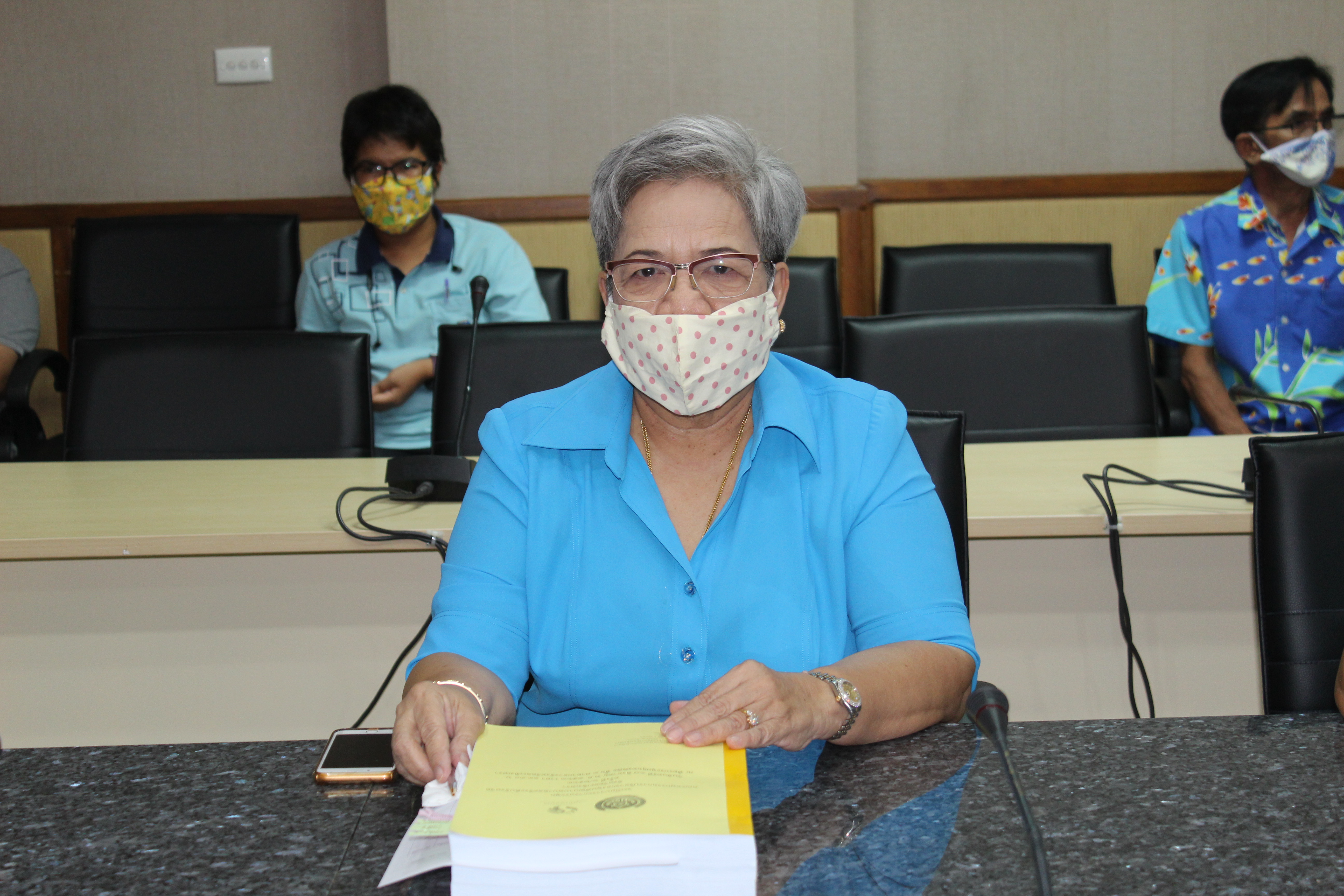 ?‍???‍⚕️ประชุมคณะอนุกรรมการ บริหารกองทุนพัฒนาบทบาทสตรี จังหวัดฉะเชิงเทรา ครั้งที่ 6/2563