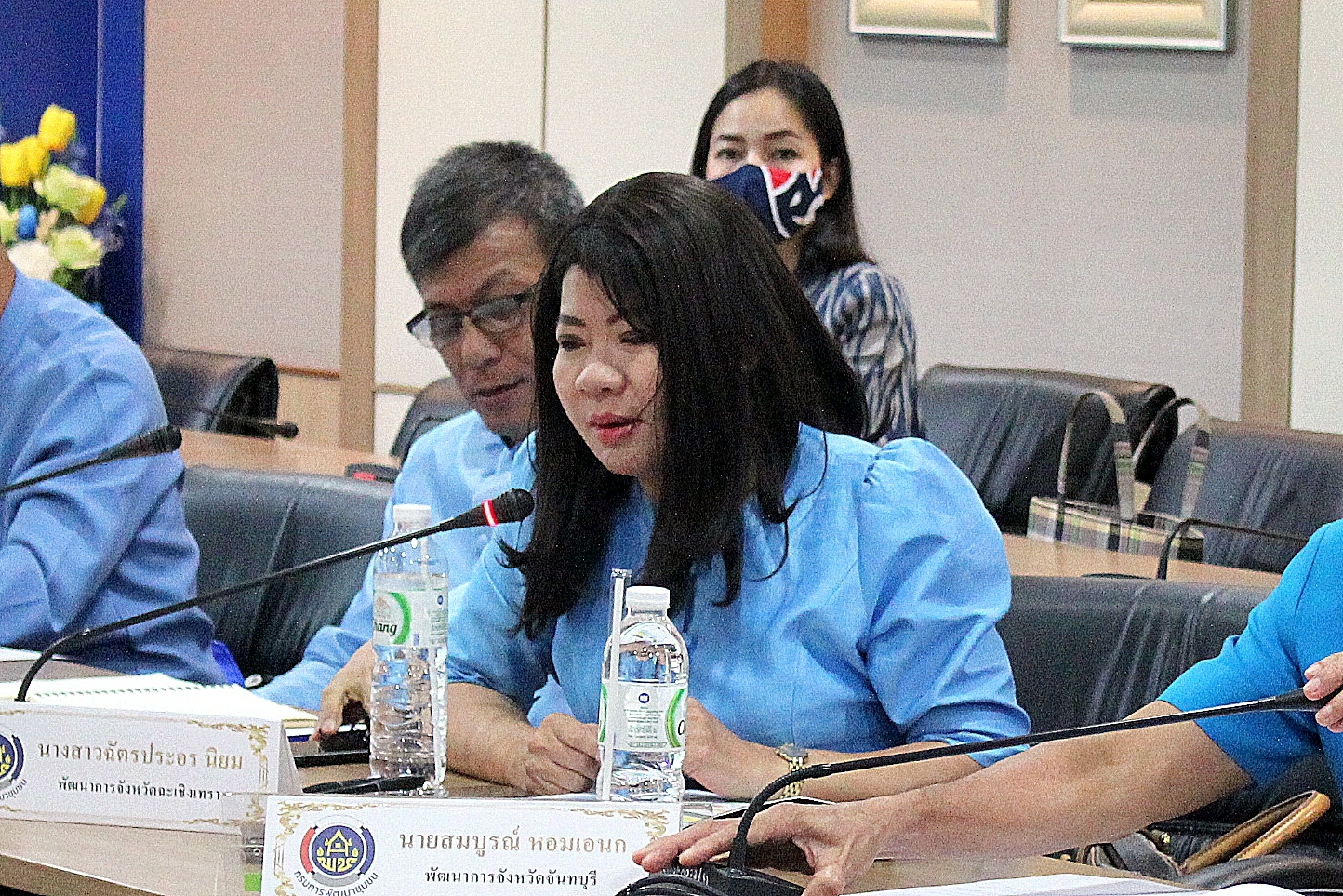 ⚡️⚡️กรมการพัฒนาชุมชน ประชุม พจ. พื้นที่รอยต่อ 5 จังหวัด ภาคตะวันออก ขับเคลื่อนการแก้ไขปัญหาช้างป่า