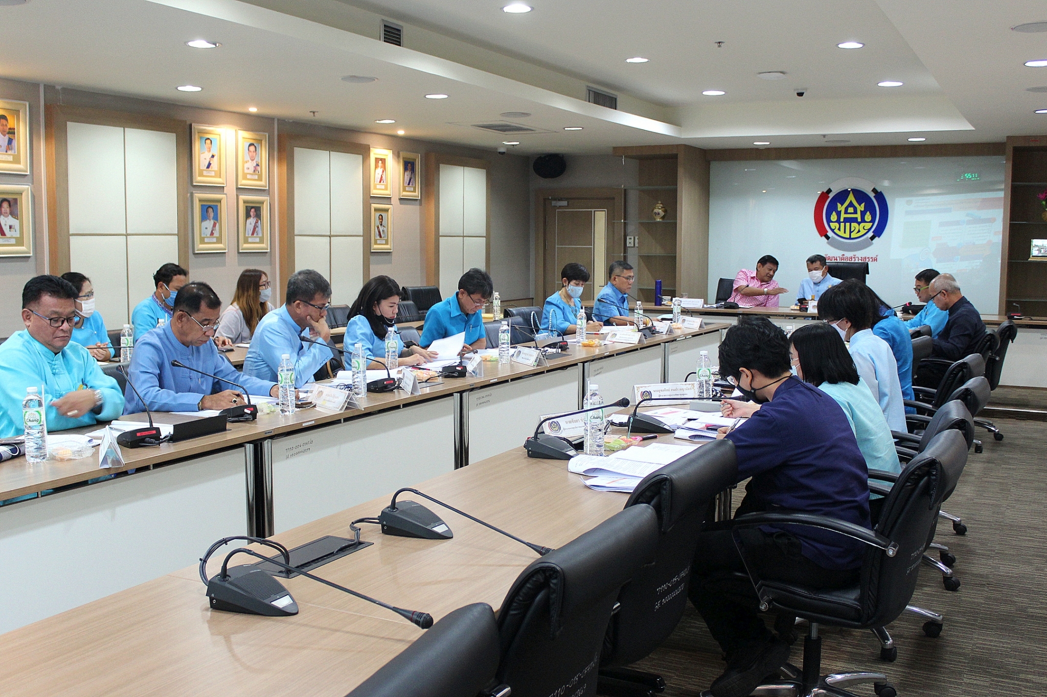 ⚡️⚡️กรมการพัฒนาชุมชน ประชุม พจ. พื้นที่รอยต่อ 5 จังหวัด ภาคตะวันออก ขับเคลื่อนการแก้ไขปัญหาช้างป่า