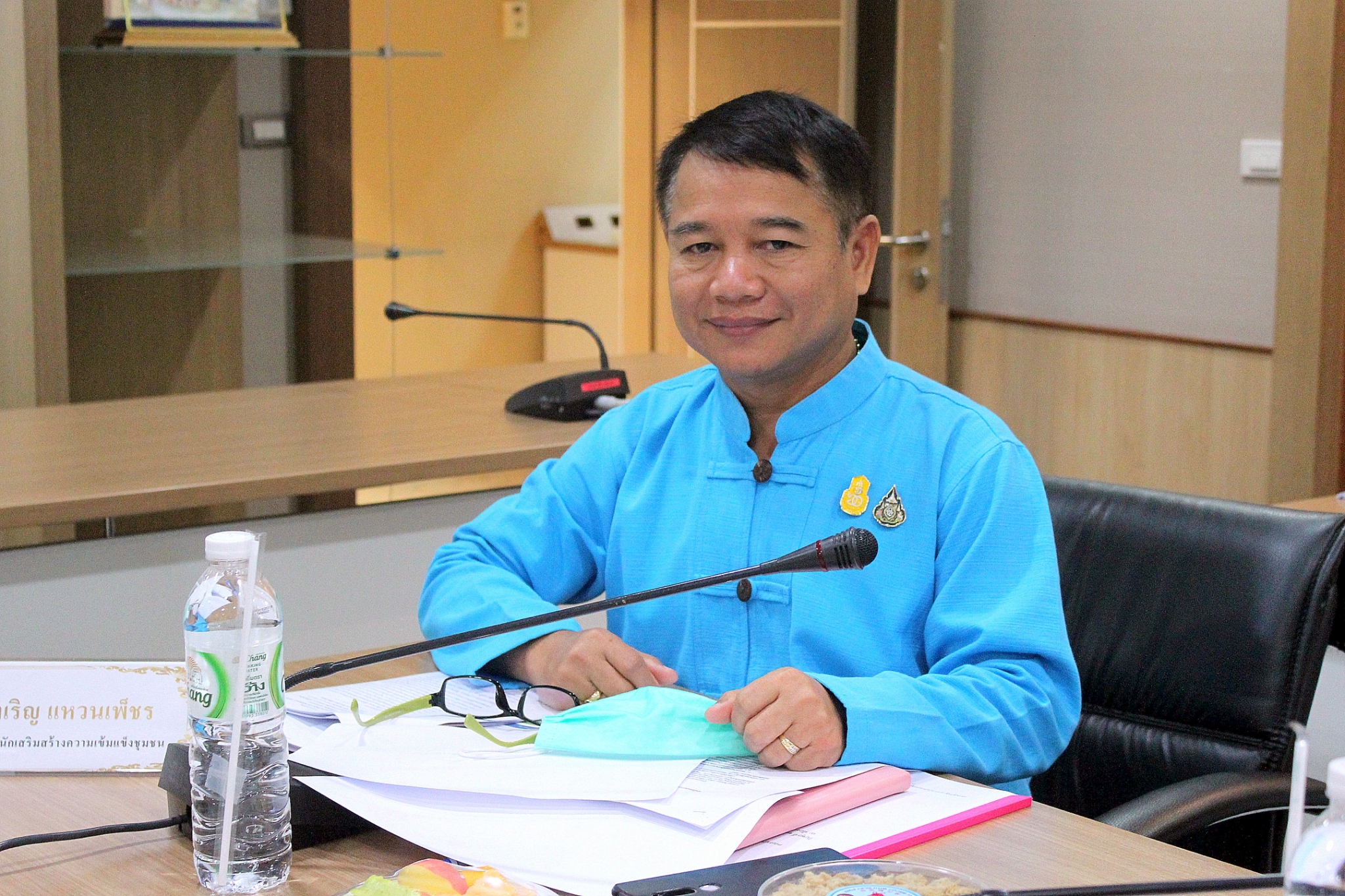 ⚡️⚡️กรมการพัฒนาชุมชน ประชุม พจ. พื้นที่รอยต่อ 5 จังหวัด ภาคตะวันออก ขับเคลื่อนการแก้ไขปัญหาช้างป่า