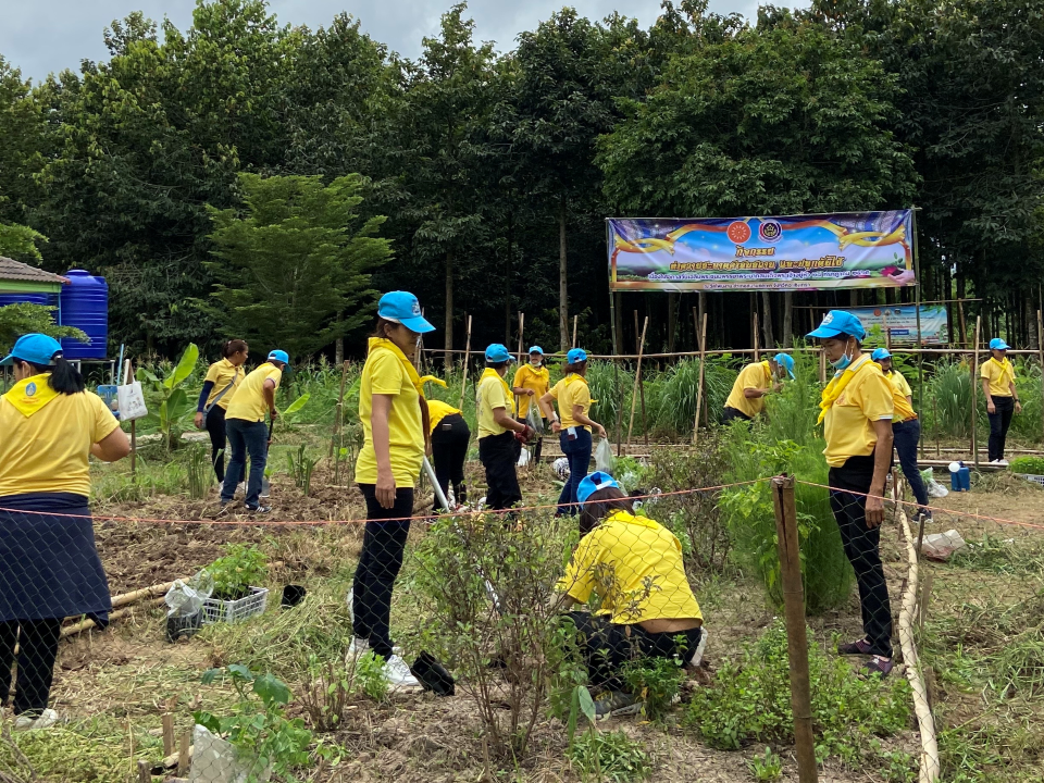 ⭐️⭐️พช.ฉะเชิงเทรา จัดกิจกรรมจิตอาสาพัฒนา เนื่องในวันเฉลิมพระชนมพรรษาพระบาทสมเด็จพระเจ้าอยู่หัว⭐️⭐️