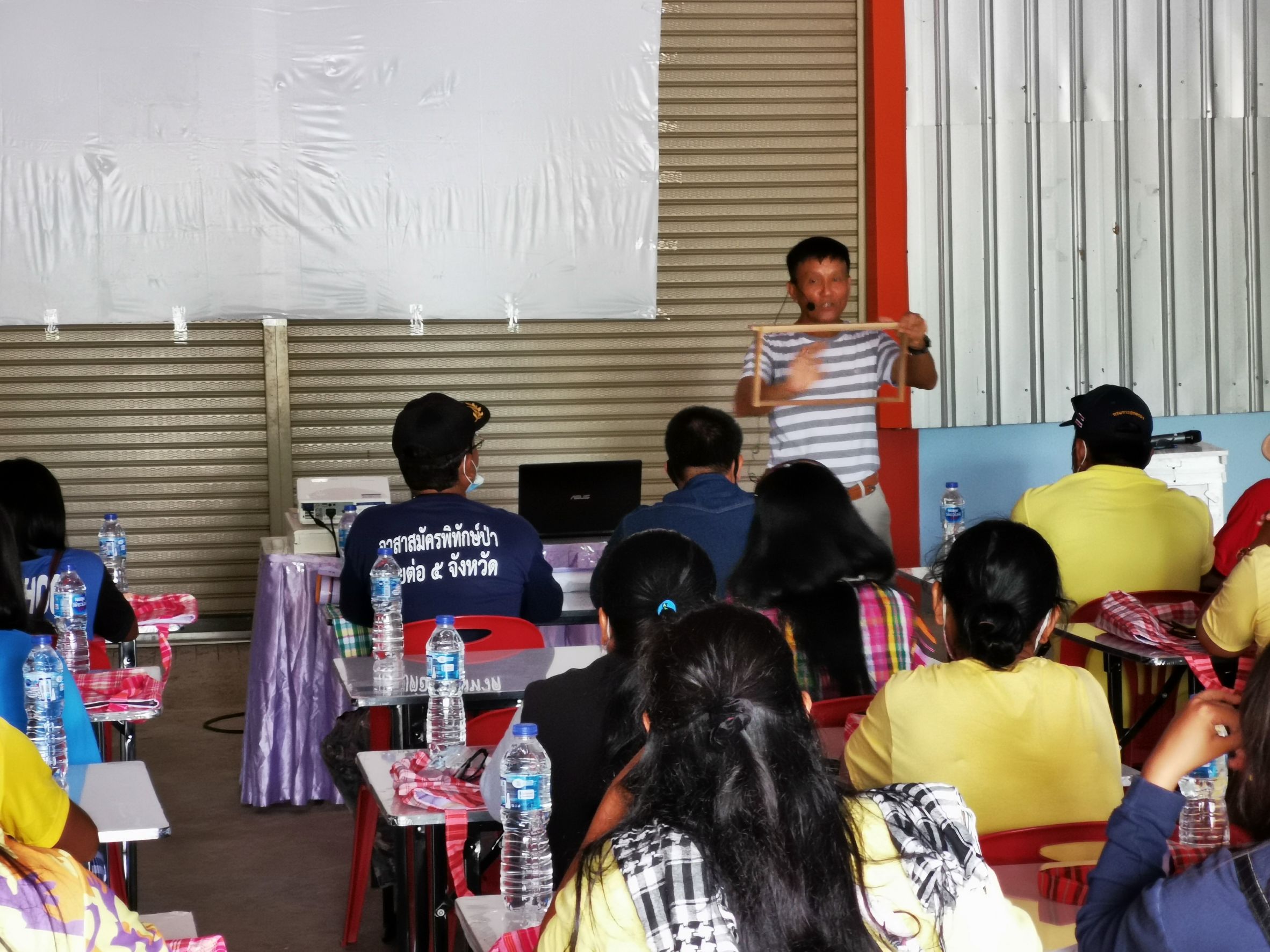 ?ส่งเสริมและพัฒนาอาชีพสมาชิกกลุ่มวิสาหกิจชุมชนผู้เลี้ยงผึ้งบ้านคลองมะหาด