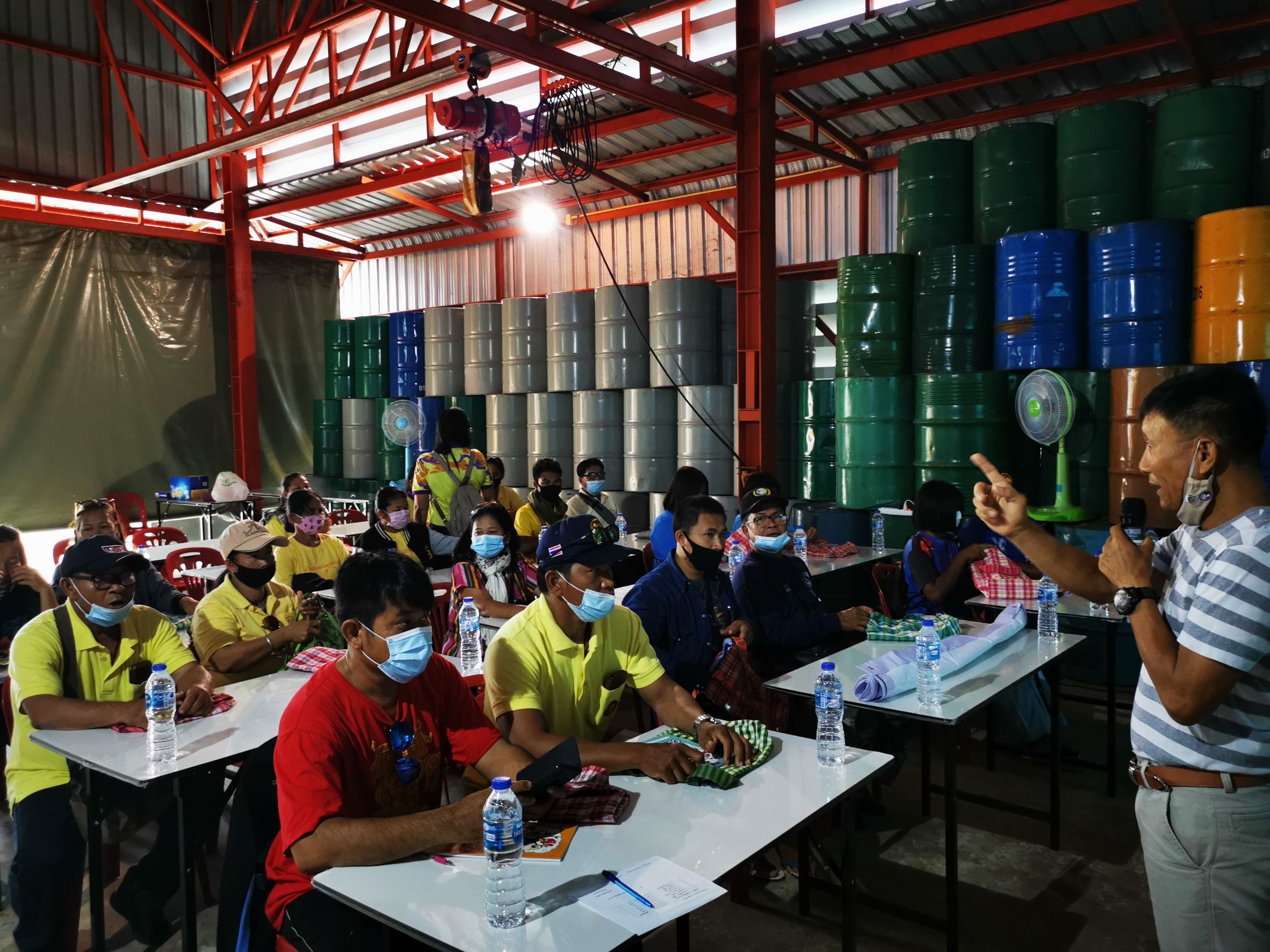 ?ส่งเสริมและพัฒนาอาชีพสมาชิกกลุ่มวิสาหกิจชุมชนผู้เลี้ยงผึ้งบ้านคลองมะหาด