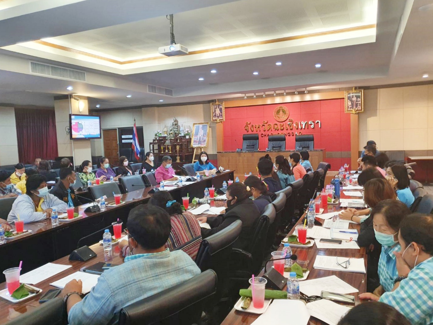 พช.แปดริ้วประชุมสร้างความรู้ ความเข้าใจ เพื่อขับเคลื่อนชุมชนท่องเที่ยว OTOP นวัตวิถี