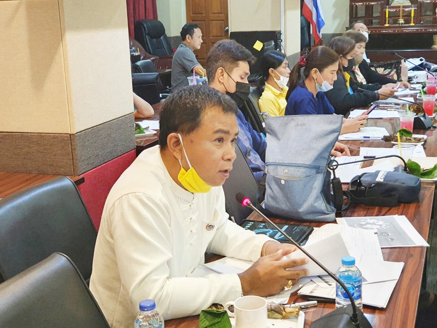 พช.แปดริ้วประชุมสร้างความรู้ ความเข้าใจ เพื่อขับเคลื่อนชุมชนท่องเที่ยว OTOP นวัตวิถี