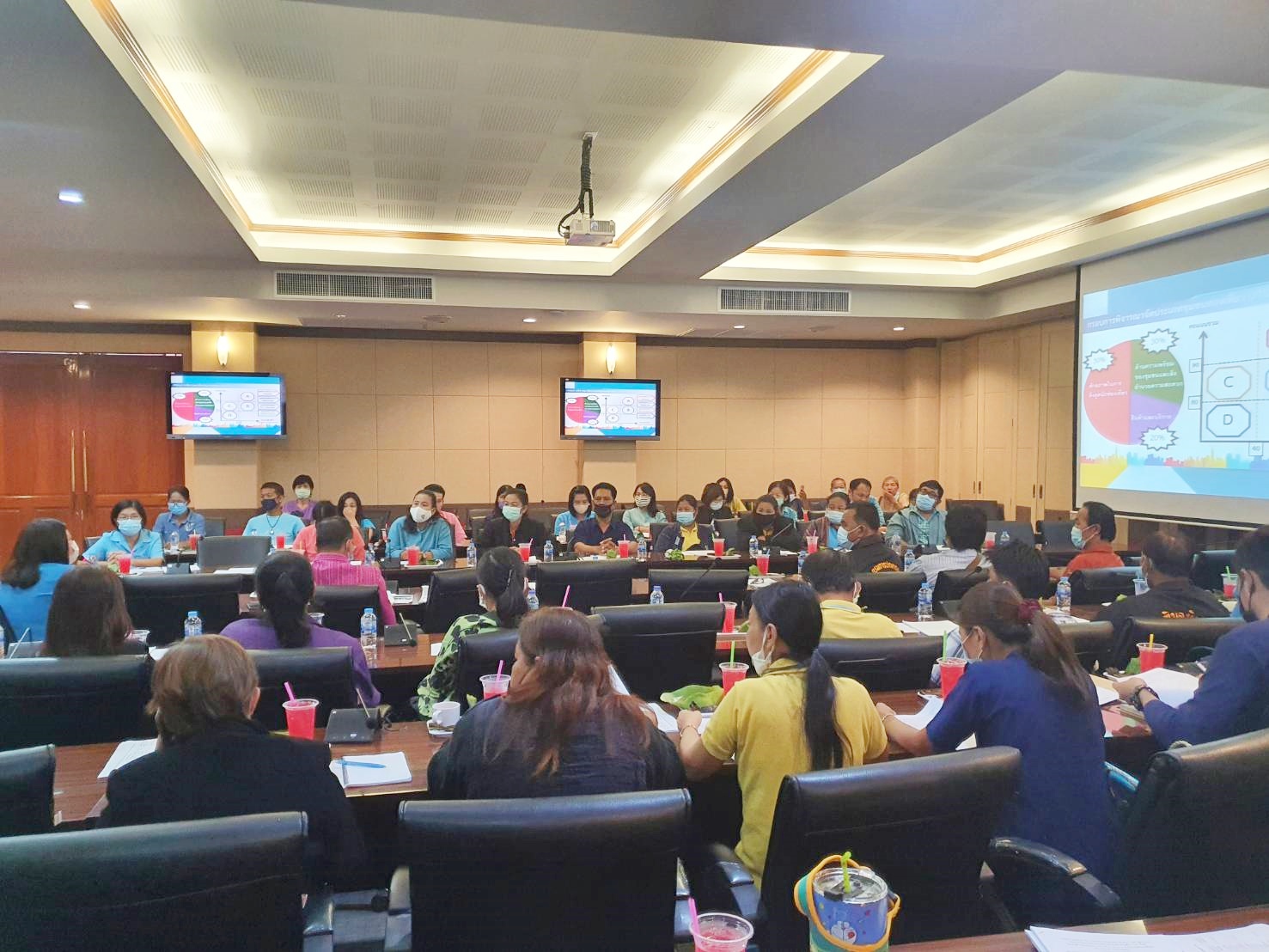 พช.แปดริ้วประชุมสร้างความรู้ ความเข้าใจ เพื่อขับเคลื่อนชุมชนท่องเที่ยว OTOP นวัตวิถี