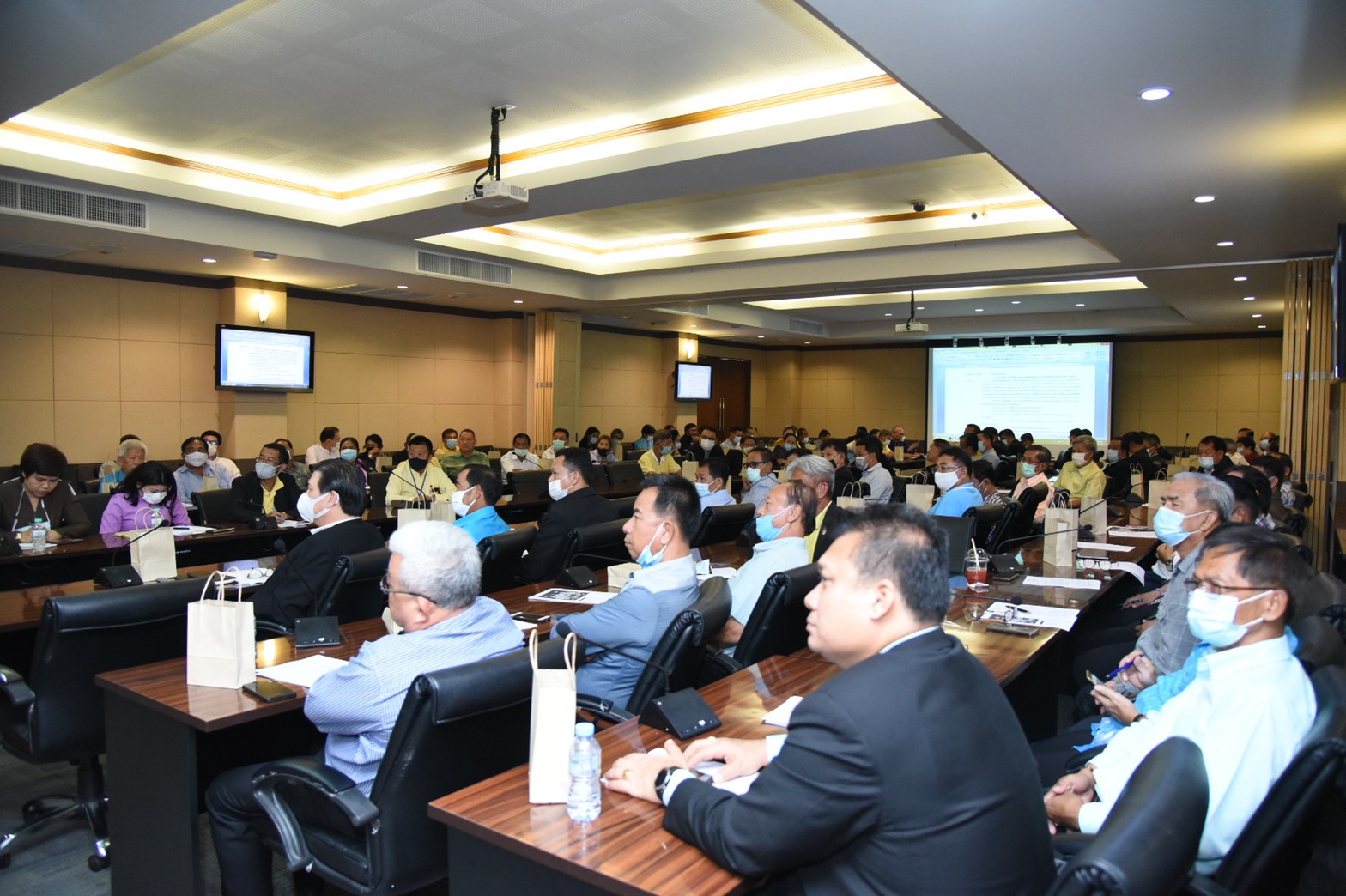 พัฒนาการจังหวัด นำเสนอข้อมูล TPMAP จังหวัดฉะเชิงเทรา