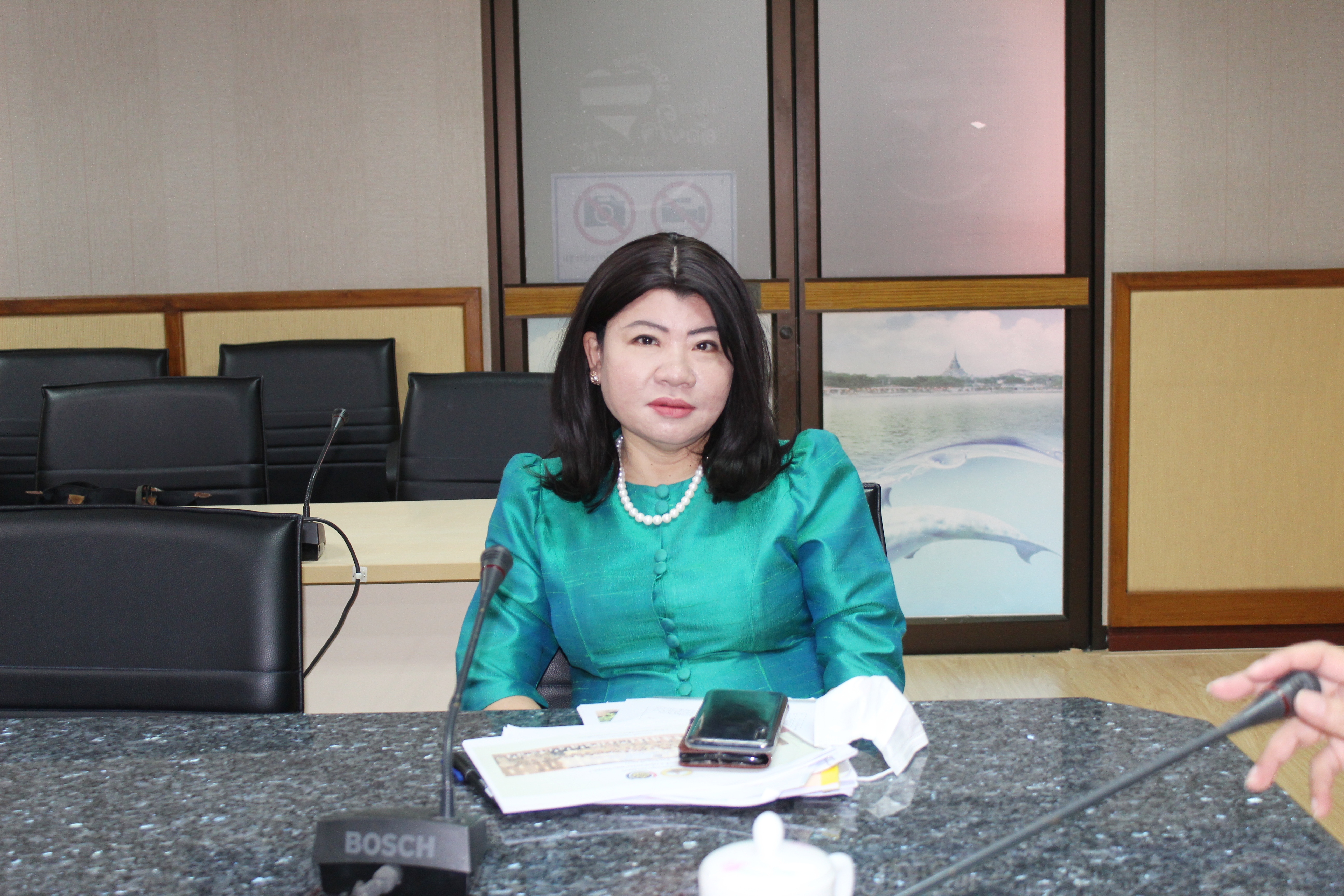 ผู้ตรวจราชการกรมการพัฒนาชุมชน ตรวจติดตามการปฏิบัติงาน พช.ฉะเชิงเทรา