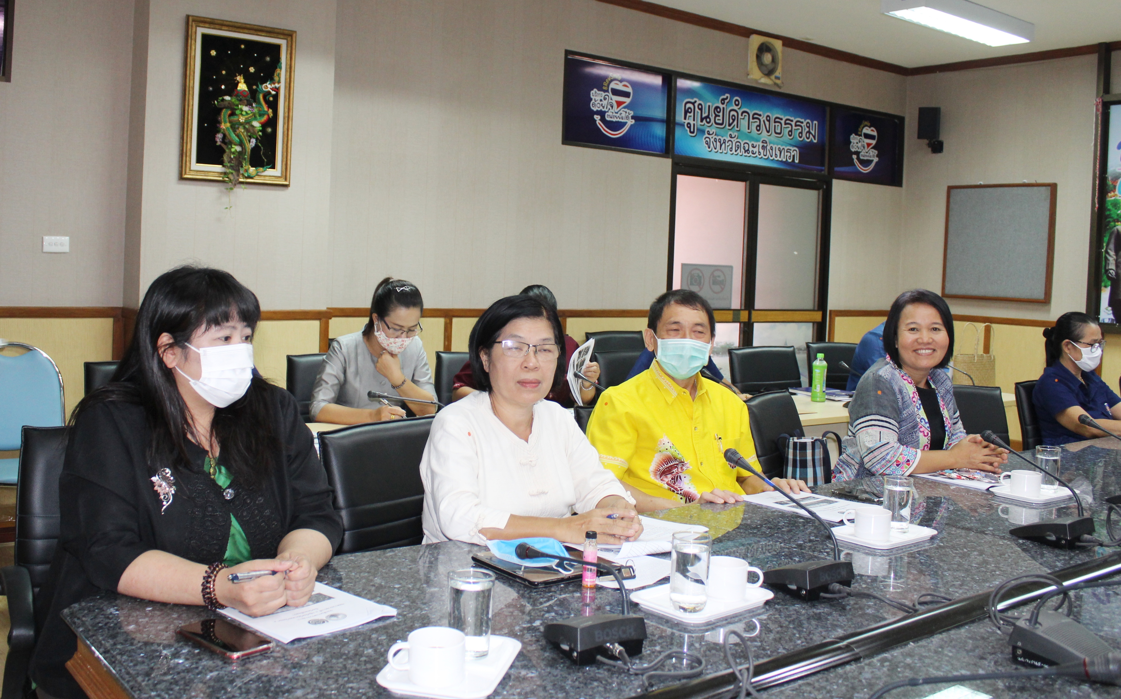 ผู้ตรวจราชการกรมการพัฒนาชุมชน ตรวจติดตามการปฏิบัติงาน พช.ฉะเชิงเทรา