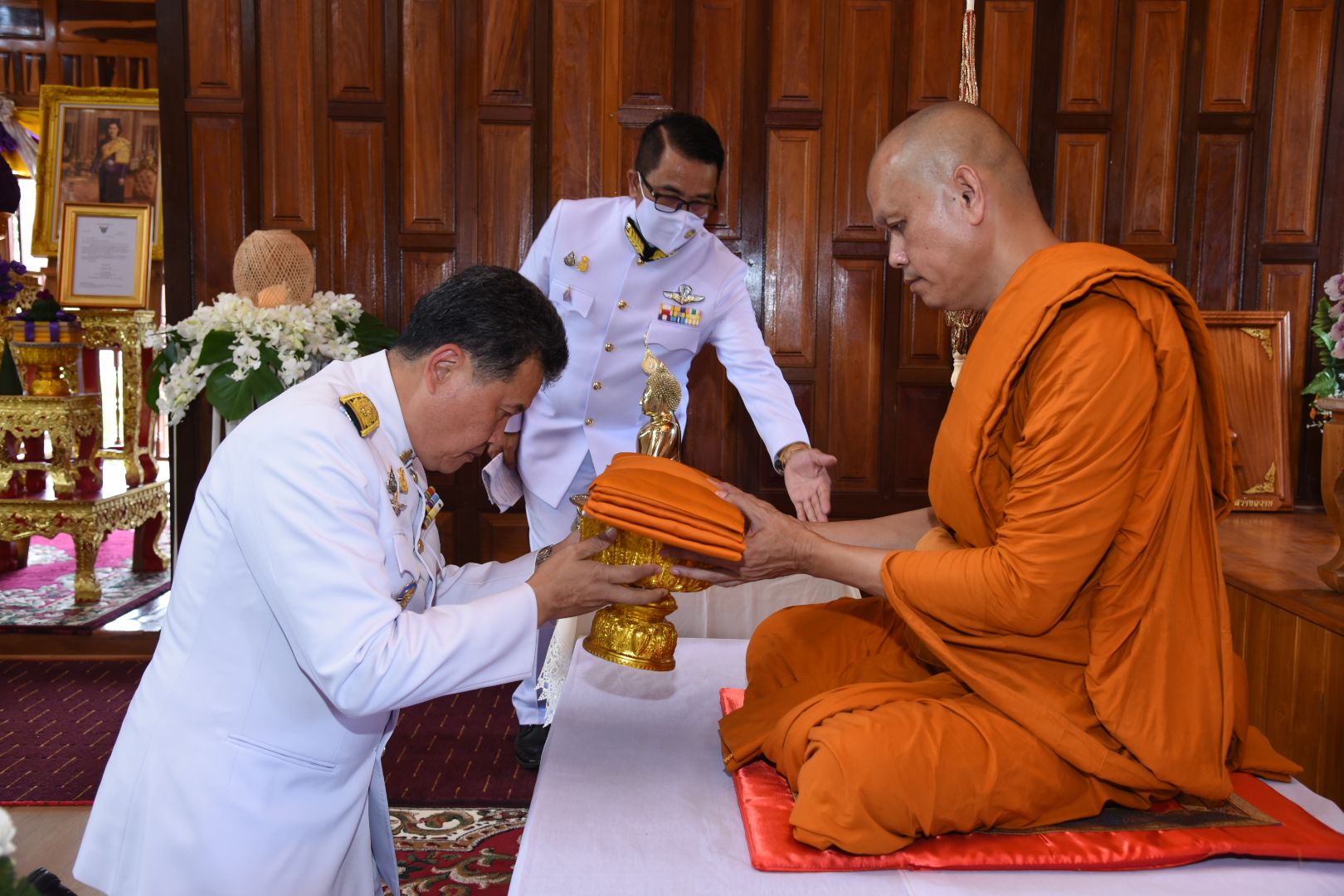 โครงการบรรพชาสามเณร และอบรมศีลจาริณี เนื่องในวันพ่อแห่งชาติ ประจำปี 2563