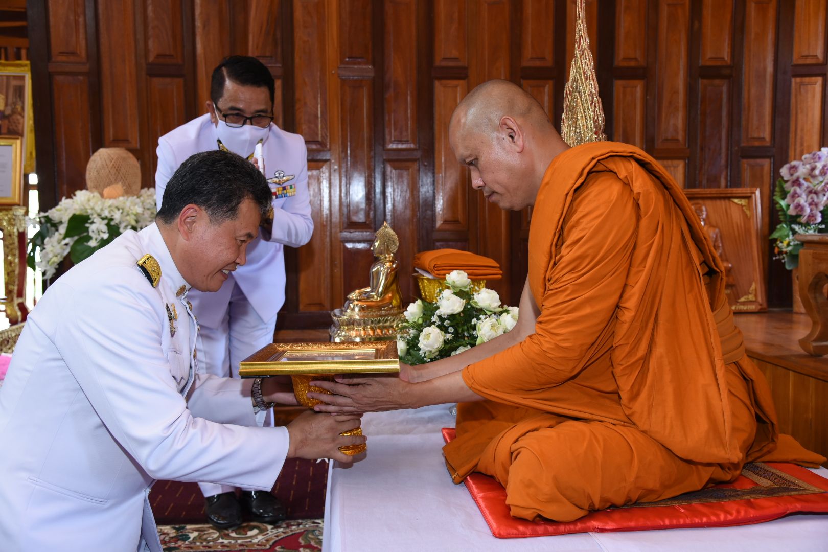 โครงการบรรพชาสามเณร และอบรมศีลจาริณี เนื่องในวันพ่อแห่งชาติ ประจำปี 2563