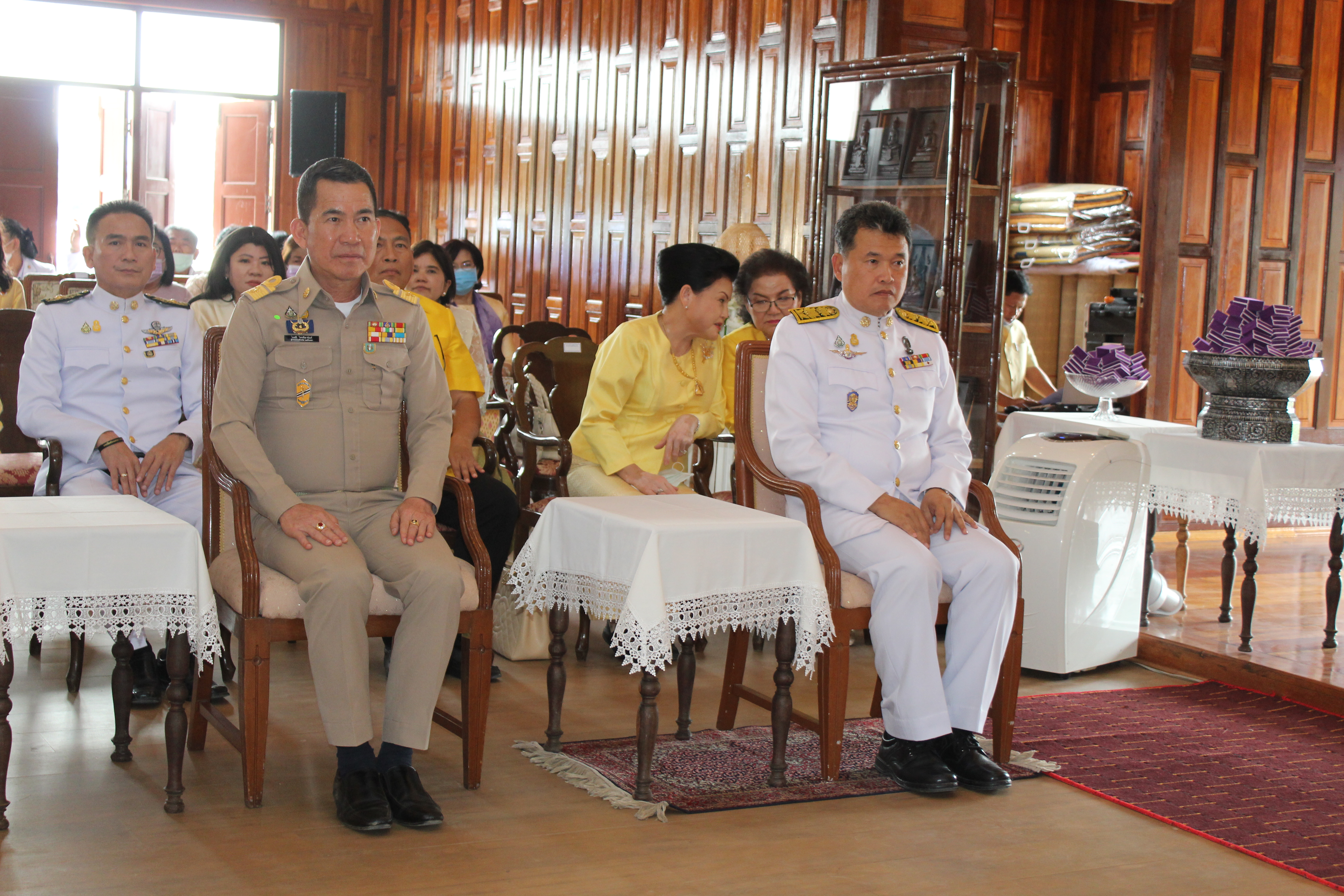 โครงการบรรพชาสามเณร และอบรมศีลจาริณี เนื่องในวันพ่อแห่งชาติ ประจำปี 2563