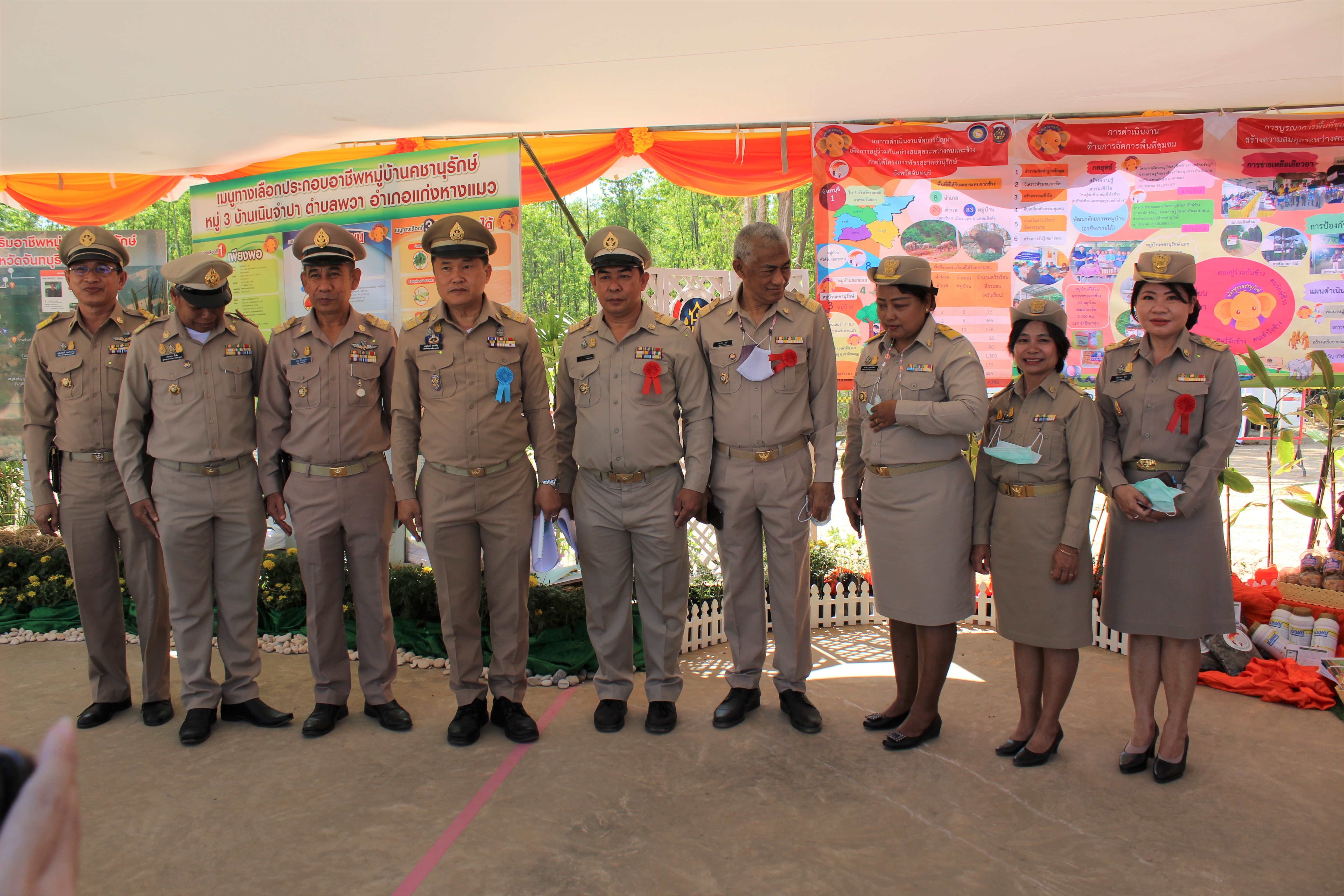 สมเด็จพระเจ้าลูกเธอ เจ้าฟ้าพัชรกิติยาภา นเรนทิราเทพยวดี กรมหลวงราชสาริณีสิริพัชร มหาวัชรราชธิดา เสด็จทรงปฏิบัติราชกรณียกิจโครงการพัชรสุธาคชานุรักษ์ จังหวัดฉะเชิงเทรา