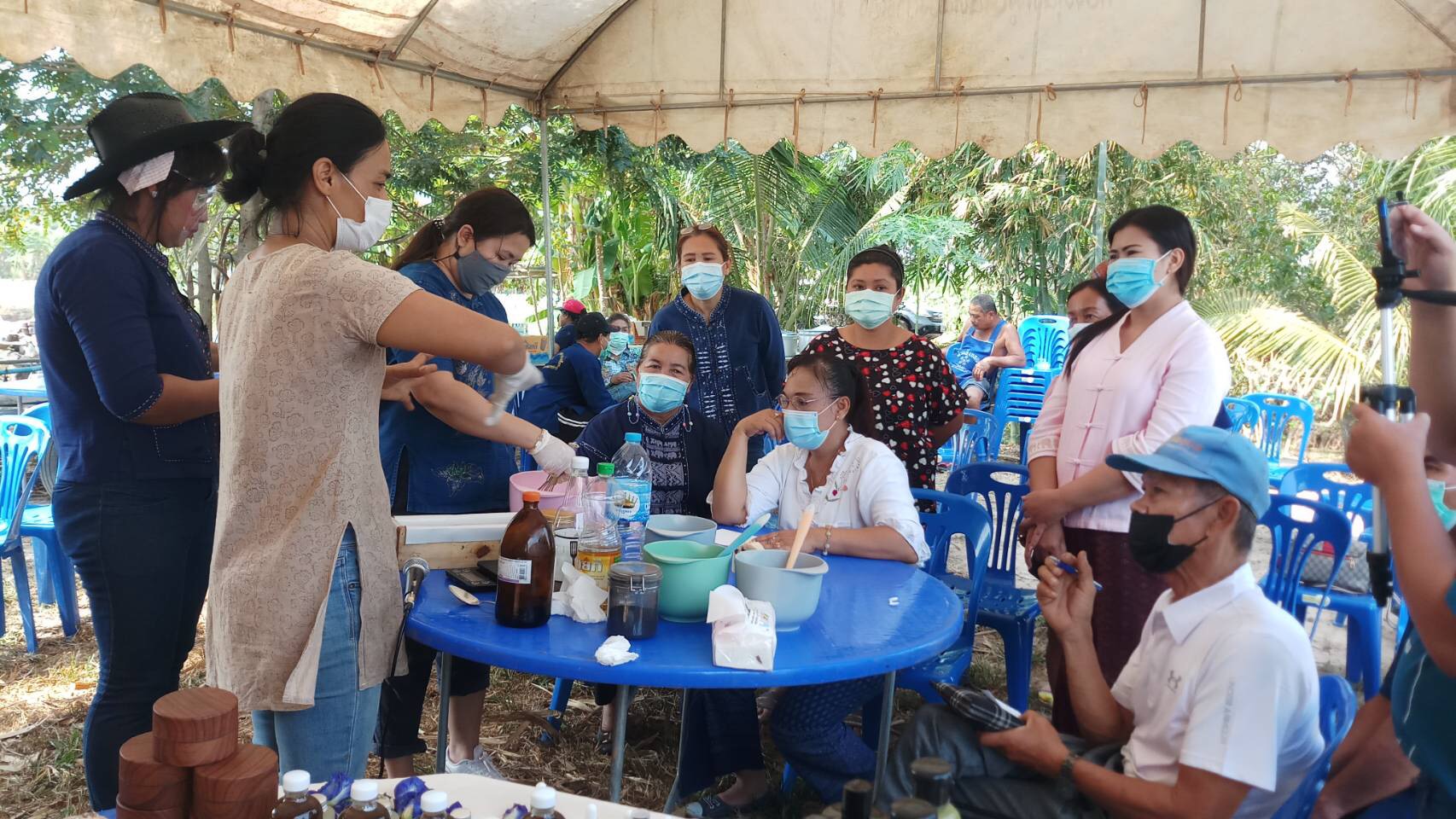 พช.อำเภอพนมสารคาม จัดกิจกรรมครบรอบ 52 ปี ผู้นำอาสาพัฒนาชุมชน