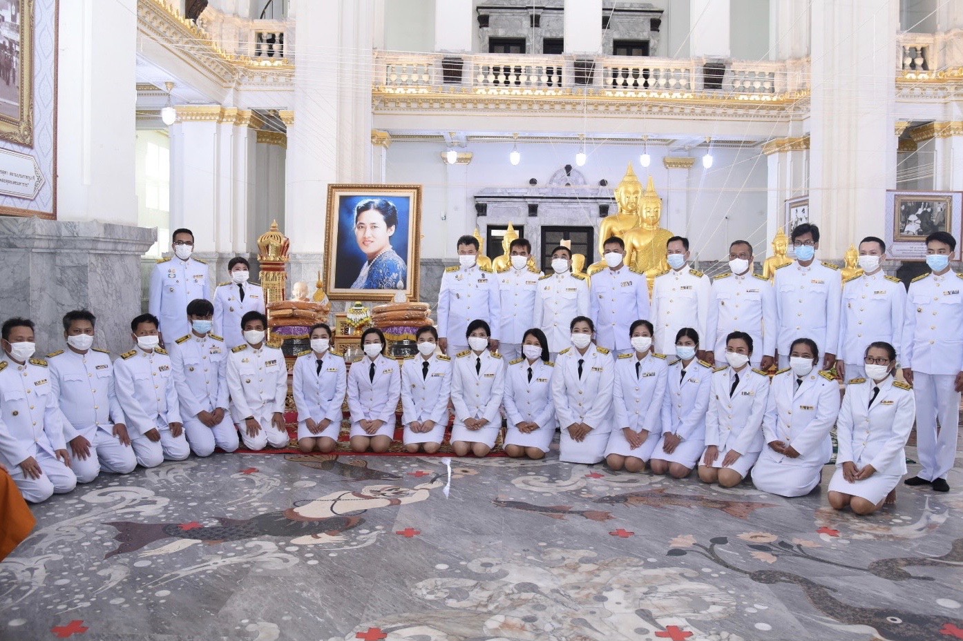 พิธีรับและอัญเชิญผ้าไตรพระราชทาน ณ วัดโสธรวรารามวรวิหาร
