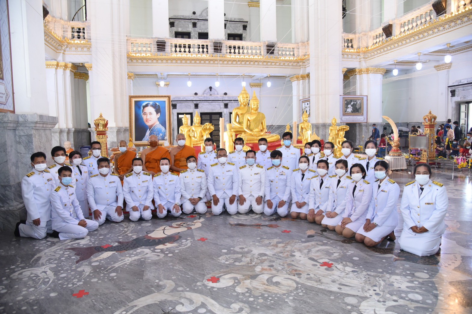 พิธีรับและอัญเชิญผ้าไตรพระราชทาน ณ วัดโสธรวรารามวรวิหาร