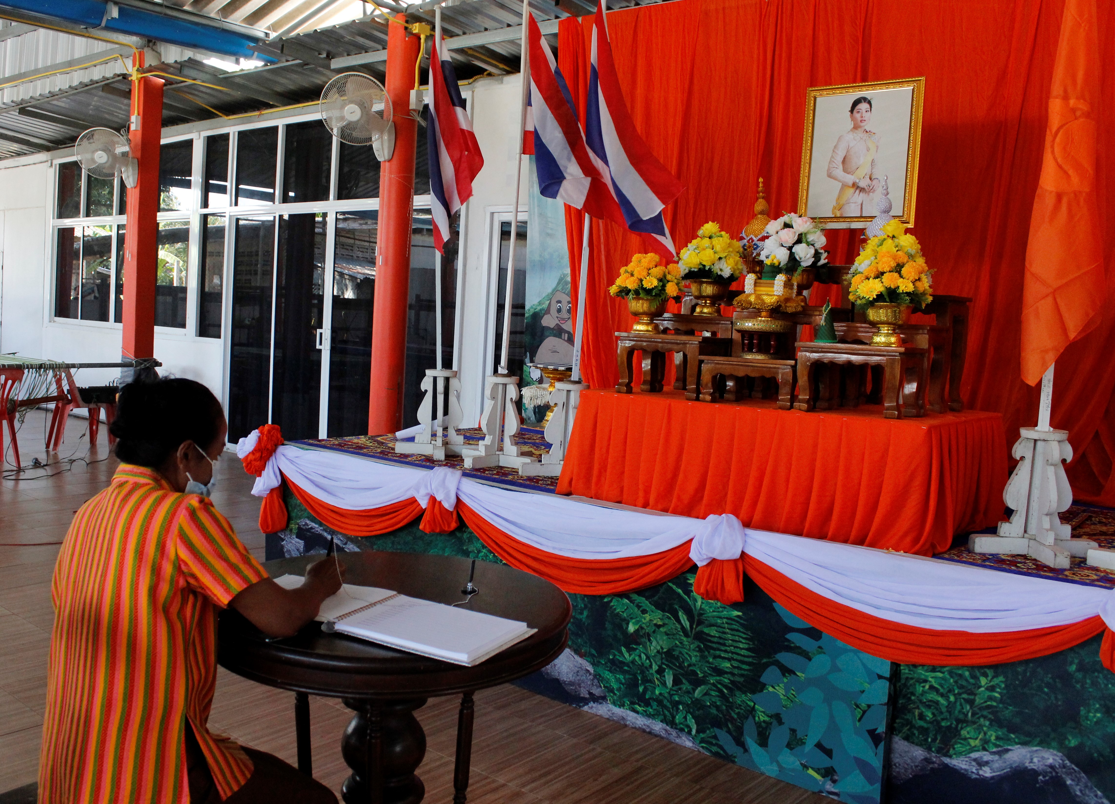 พช.ฉะเชิงเทรา จัดพิธีถวายพระพรชัยมงคลสมเด็จพระเจ้าลูกเธอ เจ้าฟ้าสิริวัณณวรี นารีรัตนราชกัญญา และพิธีมอบลายผ้า “ผ้ามัดหมี่ลายขอเจ้าฟ้าสิริวัณณวรีฯ” แก่ตัวแทนกลุ่มทอผ้า