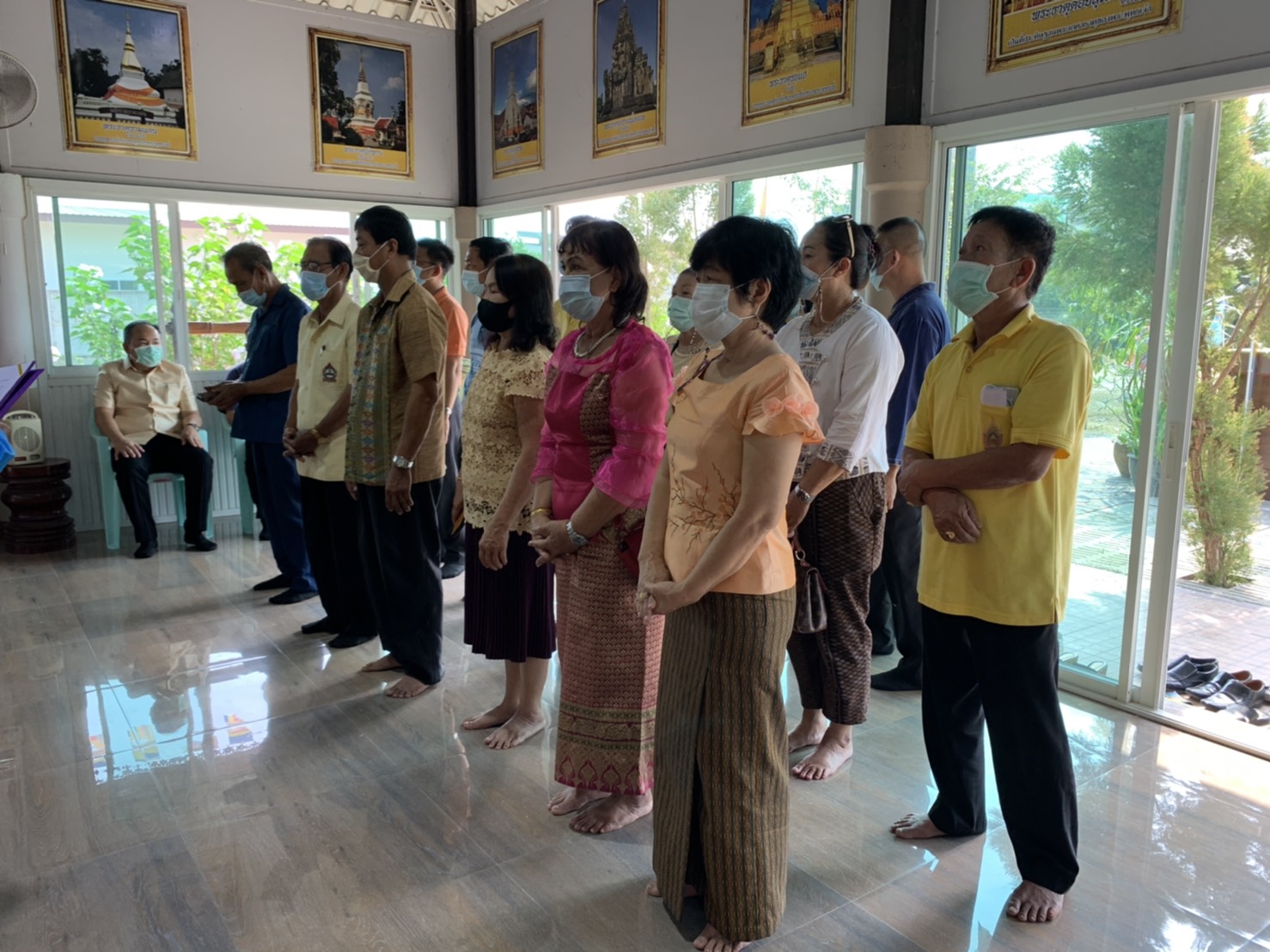 สำนักงานพัฒนาชุมชนอำเภอบางคล้า ร่วมกับผู้นำอาสาพัฒนาชุมชน จัดกิจกรรมครบรอบ 52 ปี ผู้นำอาสาพัฒนาชุมชน