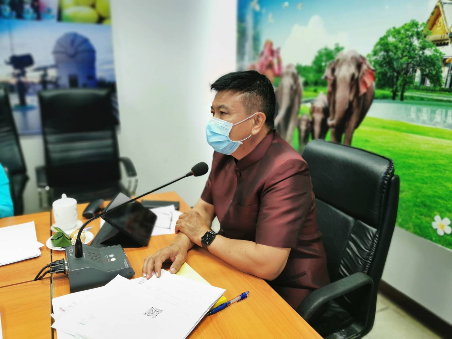 พัฒนาการจังหวัดฉะเชิงเทรา ร่วมประชุมผู้อำนวยการกลุ่มงาน และนักวิชาการพัฒนาชุมชนจังหวัดฉะเชิงเทรา