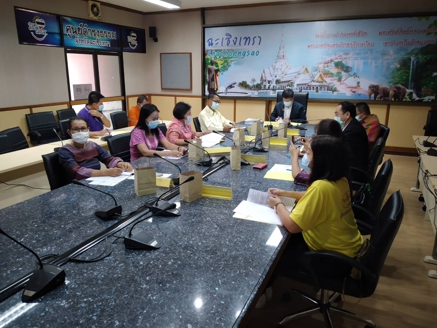 สพจ.ฉะเชิงเทรา ร่วมประชุมคณะกรรมการคัดเลือกลูกหลวงพ่อโสธรพันธุ์แท้ ประจำปีงบประมาณ พ.ศ. 2564 ครั้งที่ 5/2564