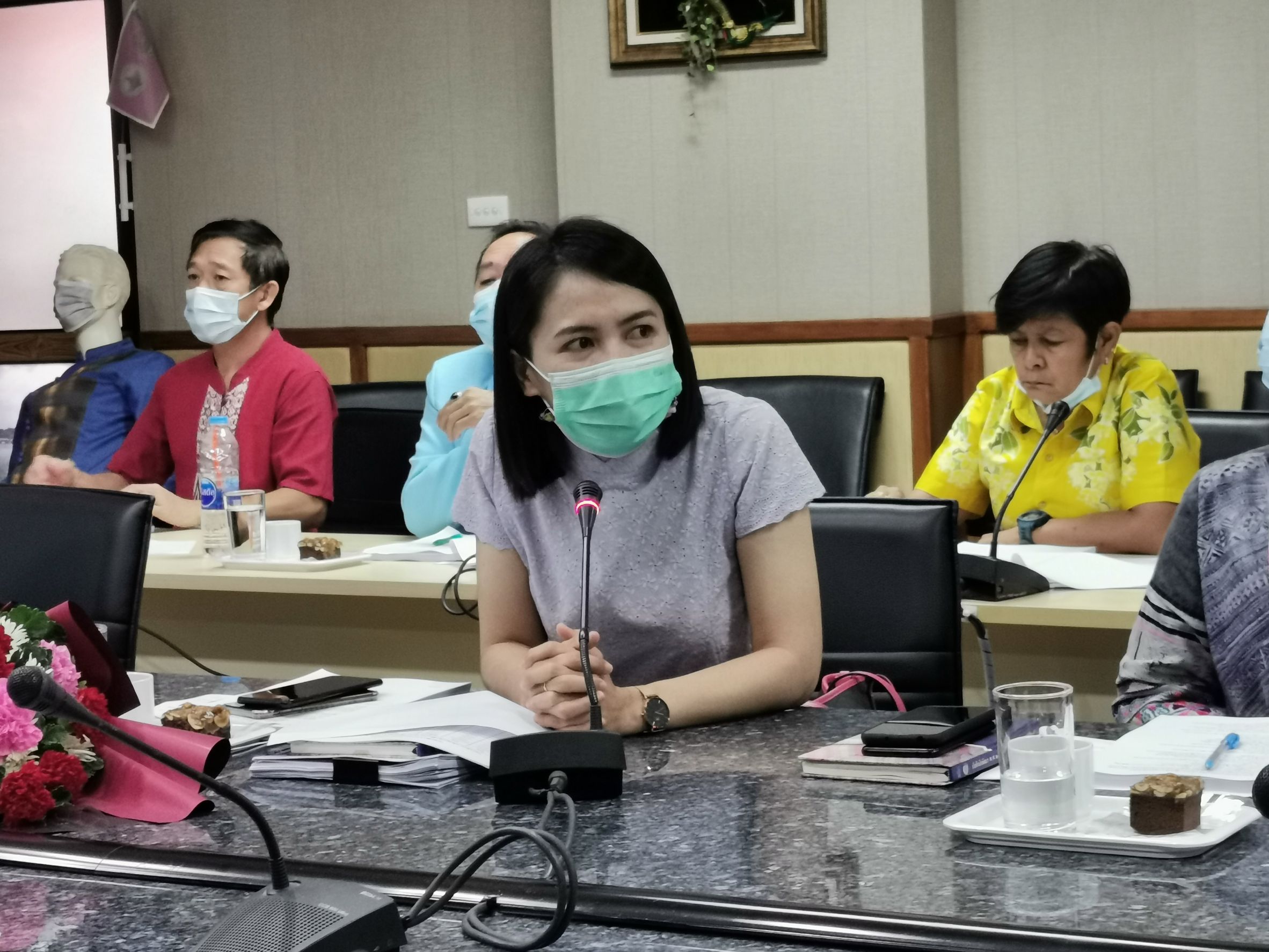 สพจ. ฉะเชิงเทรา ประชุมผู้บริหาร นักวิชาการพัฒนาชุมชน และเจ้าหน้าที่พัฒนาชุมชนจังหวัดฉะเชิงเทรา ครั้งที่ 5/2564