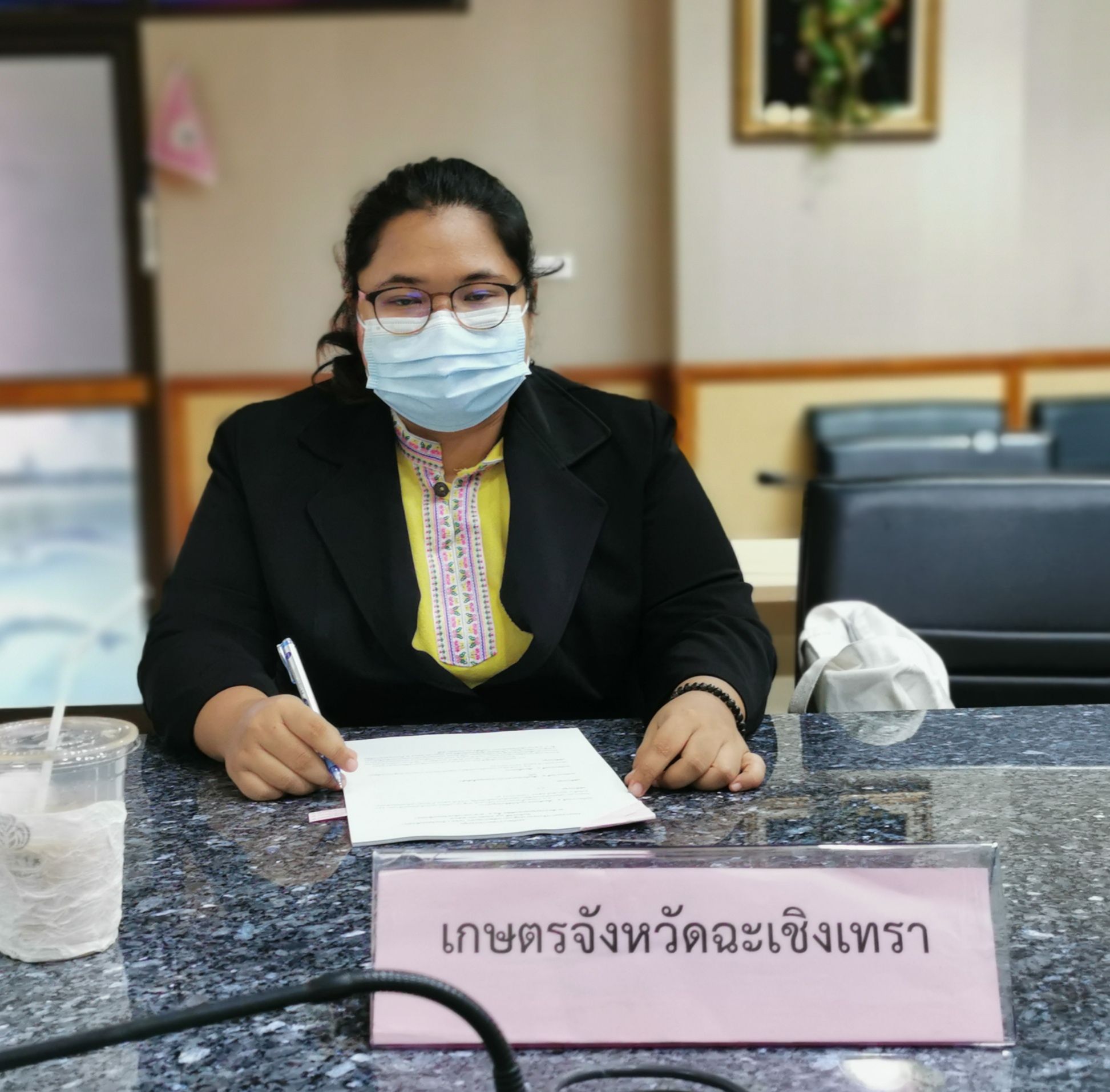 พช.ฉะเชิงเทรา ประชุมคณะกรรมการรับรองมาตรฐานการพัฒนาชุมชน (มชช.) จังหวัดฉะเชิงเทรา ประจำปี 2564