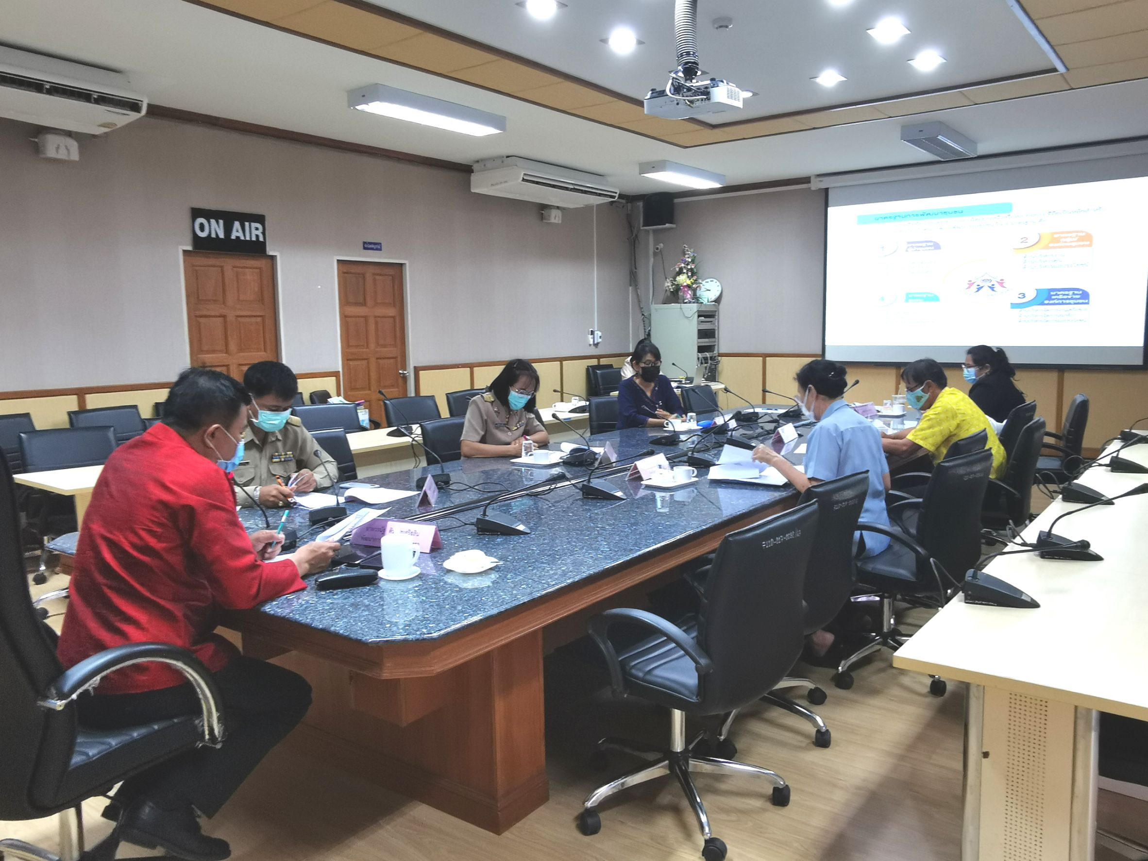 พช.ฉะเชิงเทรา ประชุมคณะกรรมการรับรองมาตรฐานการพัฒนาชุมชน (มชช.) จังหวัดฉะเชิงเทรา ประจำปี 2564