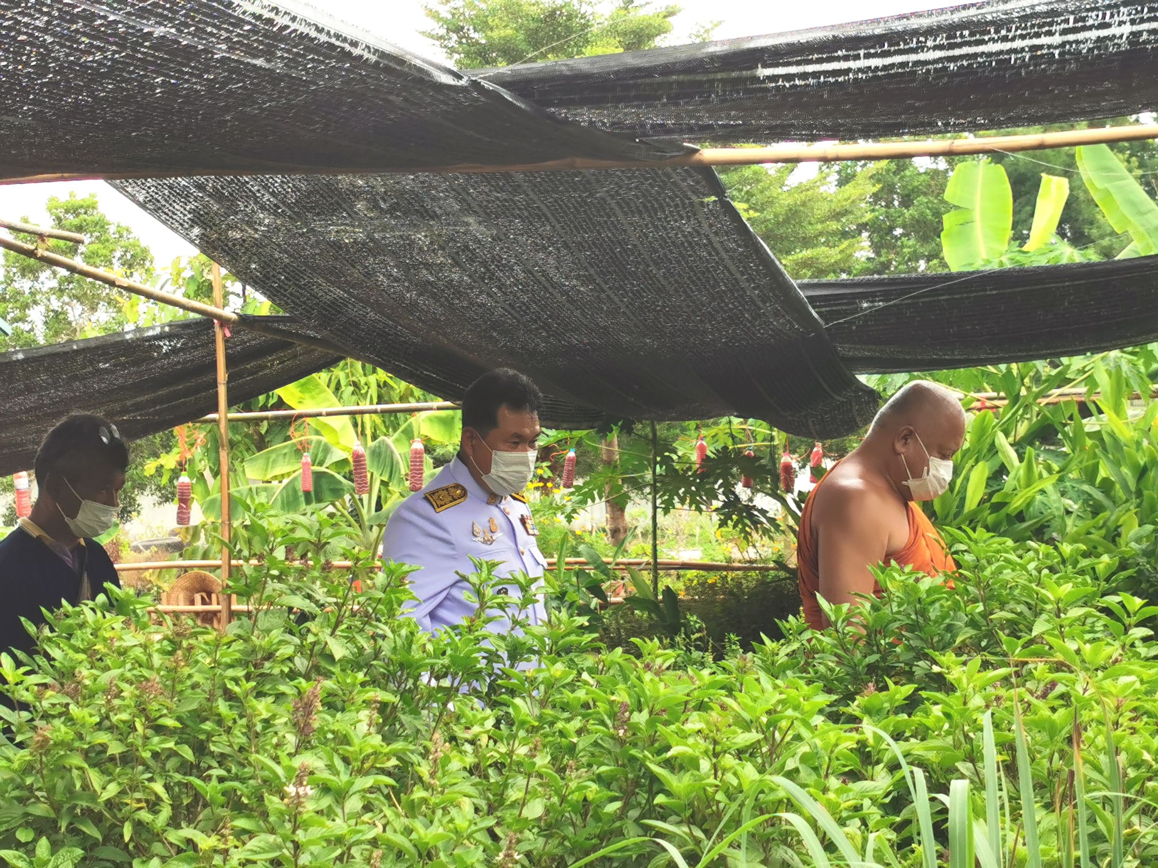 พช.ฉะเชิงเทรา ร่วมพิธีในโอกาสที่สมเด็จพระกนิษฐาธิราชเจ้า กรมสมเด็จพระเทพรัตนราชสุดาฯ สยามบรมราชกุมารี ทรงพระกรุณาโปรดเกล้าฯ พระราชทานผ้าไตร เพื่อทอดผ้าป่าการกุศลสมทบทุนมูลนิธิอานันทมหิดล และมูลนิธิรามาธิบดีฯ ในงานทำบุญอายุวัฒนมงคลครบ 50 ปี