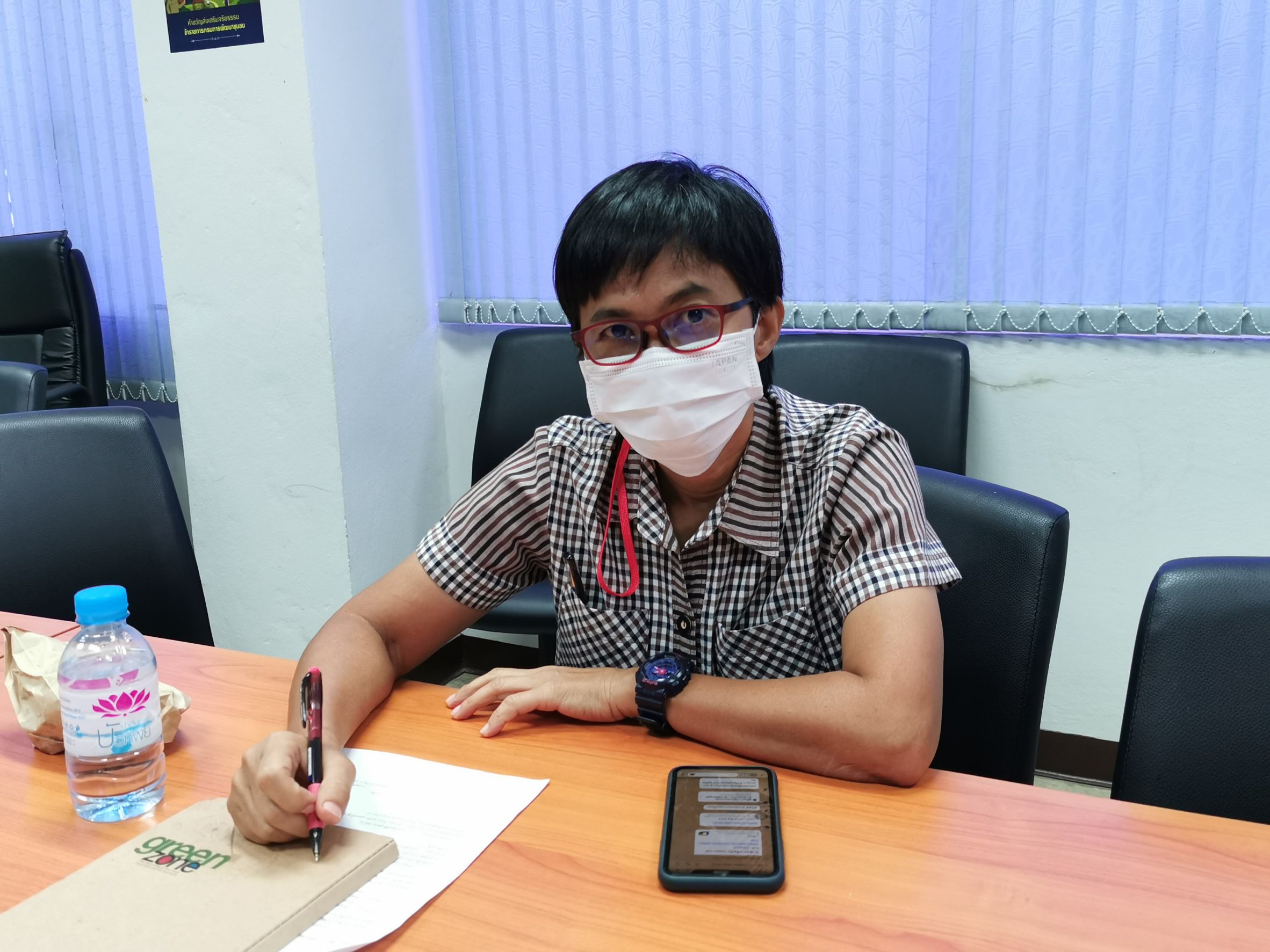 พช ฉะเชิงเทรา  ร่วมประชุมสร้างความรู้ ความเข้าใจแก่ผู้ใช้งานระบบลงทะเบียนผู้ผลิต ผู้ประกอบการ OTOP โครงการพัฒนาระบบข้อมูลขนาดใหญ่ “หนึ่งตำบล หนึ่งผลิตภัณฑ์” (OTOP Big Data) ผ่านระบบวิดีทัศน์ทางไกล (Video Conference)