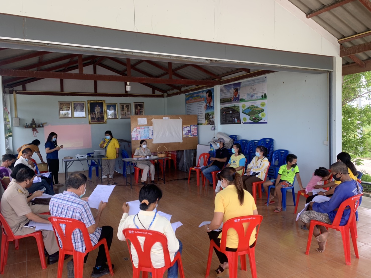 พช.ฉะเชิงเทรา  เสริมทัพ เติมพลัง ให้กำลังใจ ทีมผู้นำการเปลี่ยนแปลงตำบลเสม็ดใต้