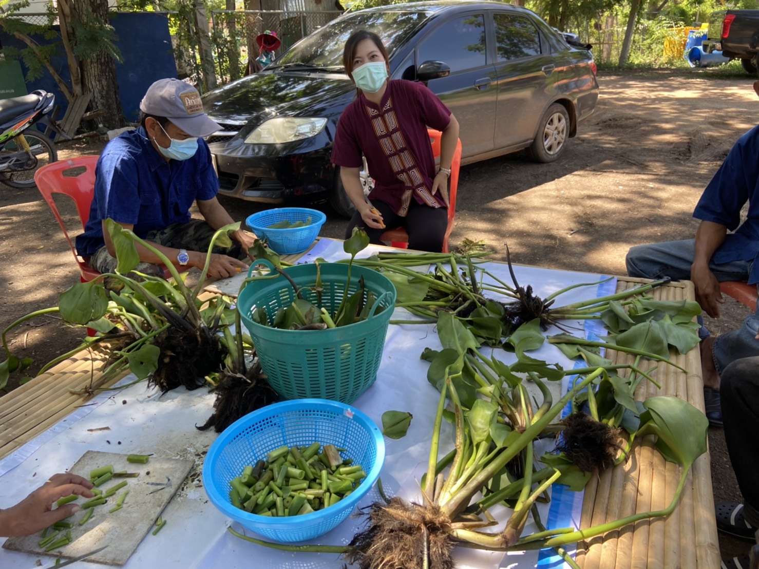 พช. ฉะเชิงเทรา ประสานสนับสนุน สร้างสุข เสม็ดใต้