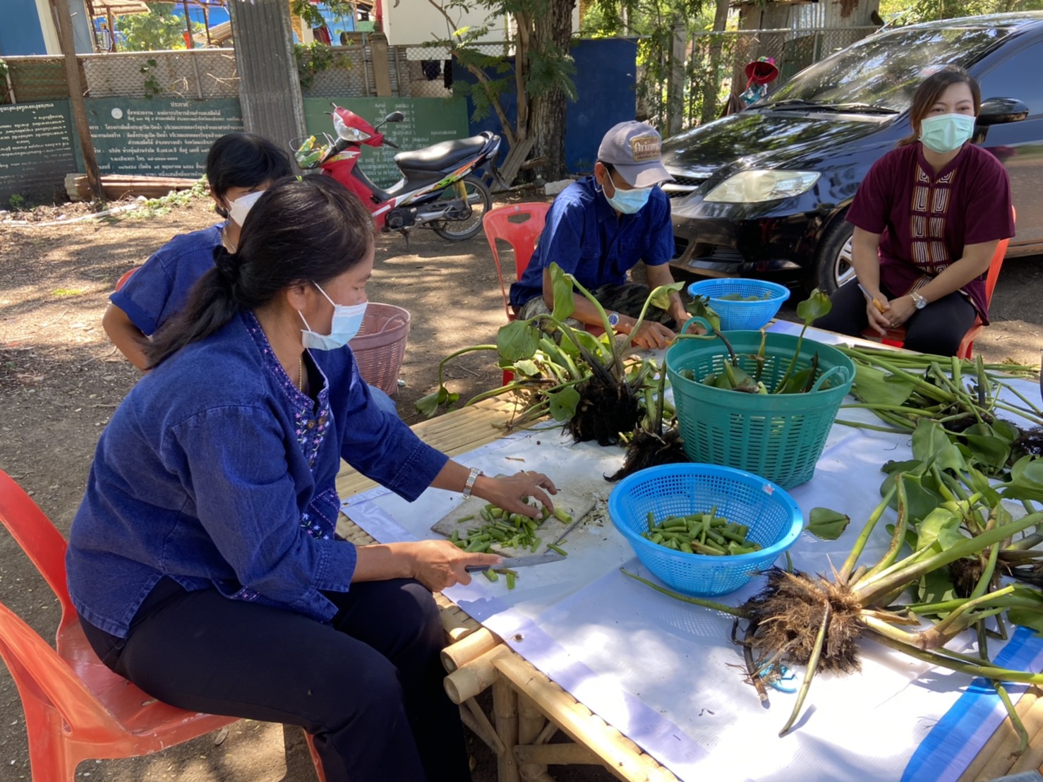 พช. ฉะเชิงเทรา ประสานสนับสนุน สร้างสุข เสม็ดใต้