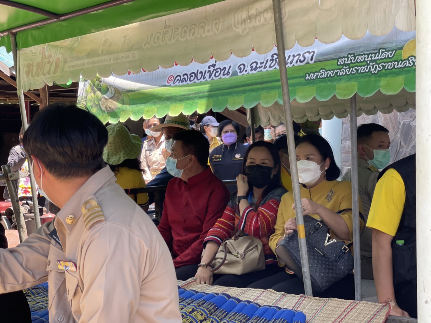 พช.ฉะเชิงเทรา  เดินทางตรวจสถานที่ของคณะกรรมการโครงการพัฒนาศักยภาพการท่องเที่ยวระดับอำเภอ ครั้งที่ 8