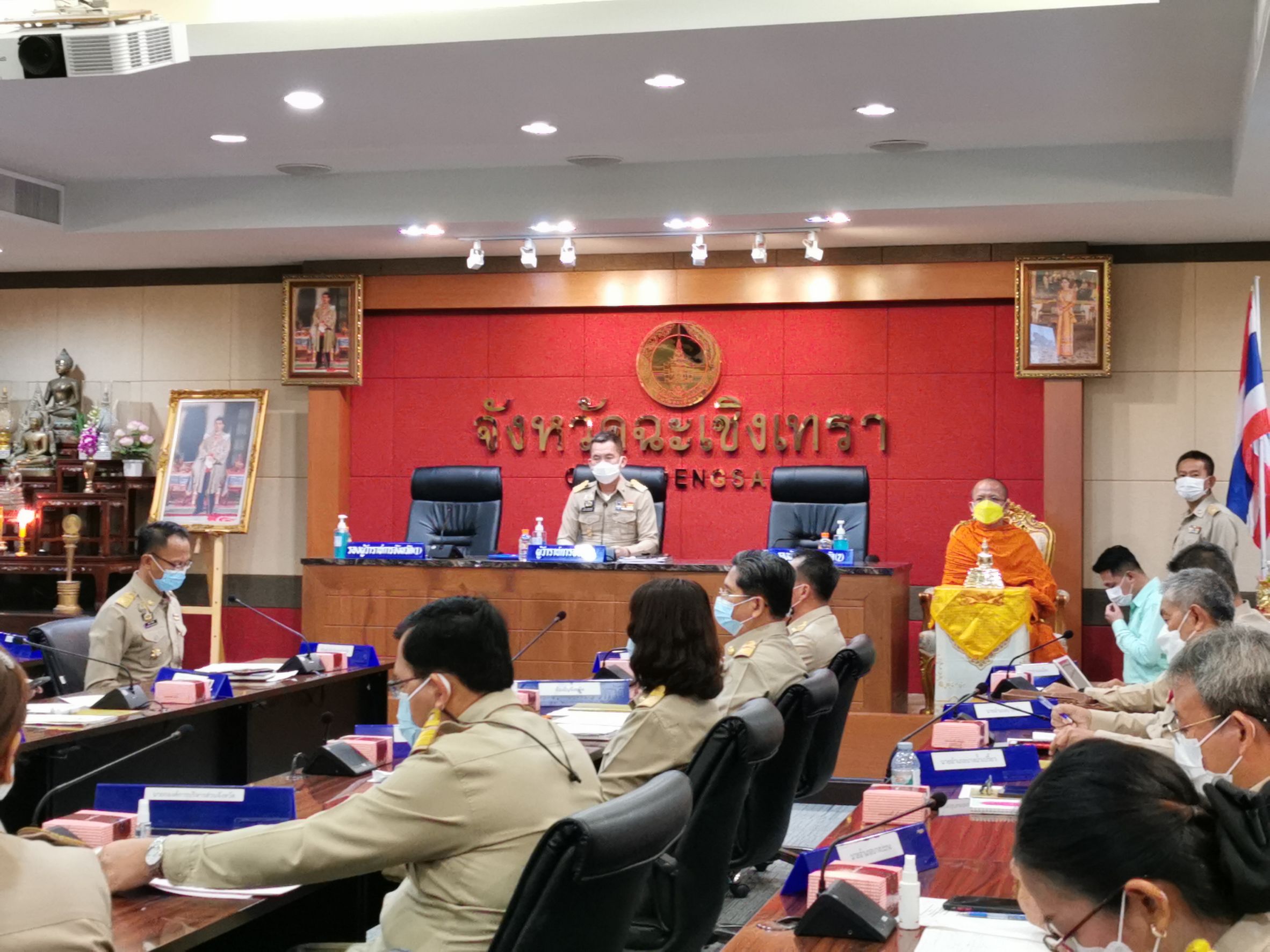 พช. ฉะเชิงเทรา ร่วมประชุมหัวหน้าส่วนราชการจังหวัดฉะเชิงเทรา  ครั้งที่ 6/2564