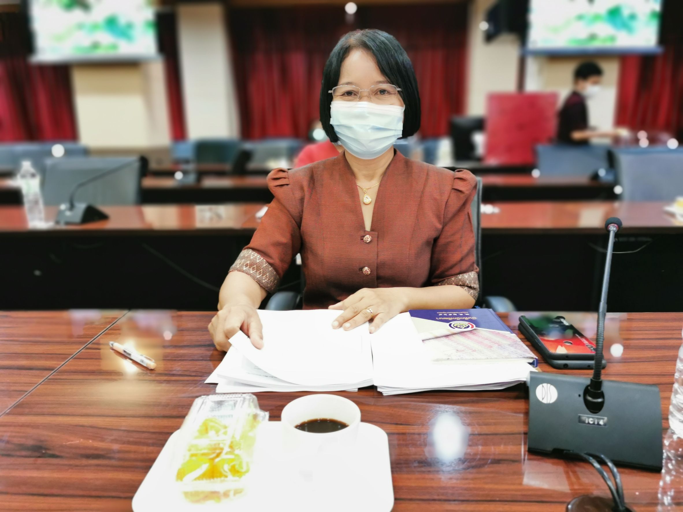 สพจ. ฉะเชิงเทรา ประชุมผู้บริหาร นักวิชาการพัฒนาชุมชน และเจ้าหน้าที่พัฒนาชุมชนจังหวัดฉะเชิงเทรา ครั้งที่ 6/2564