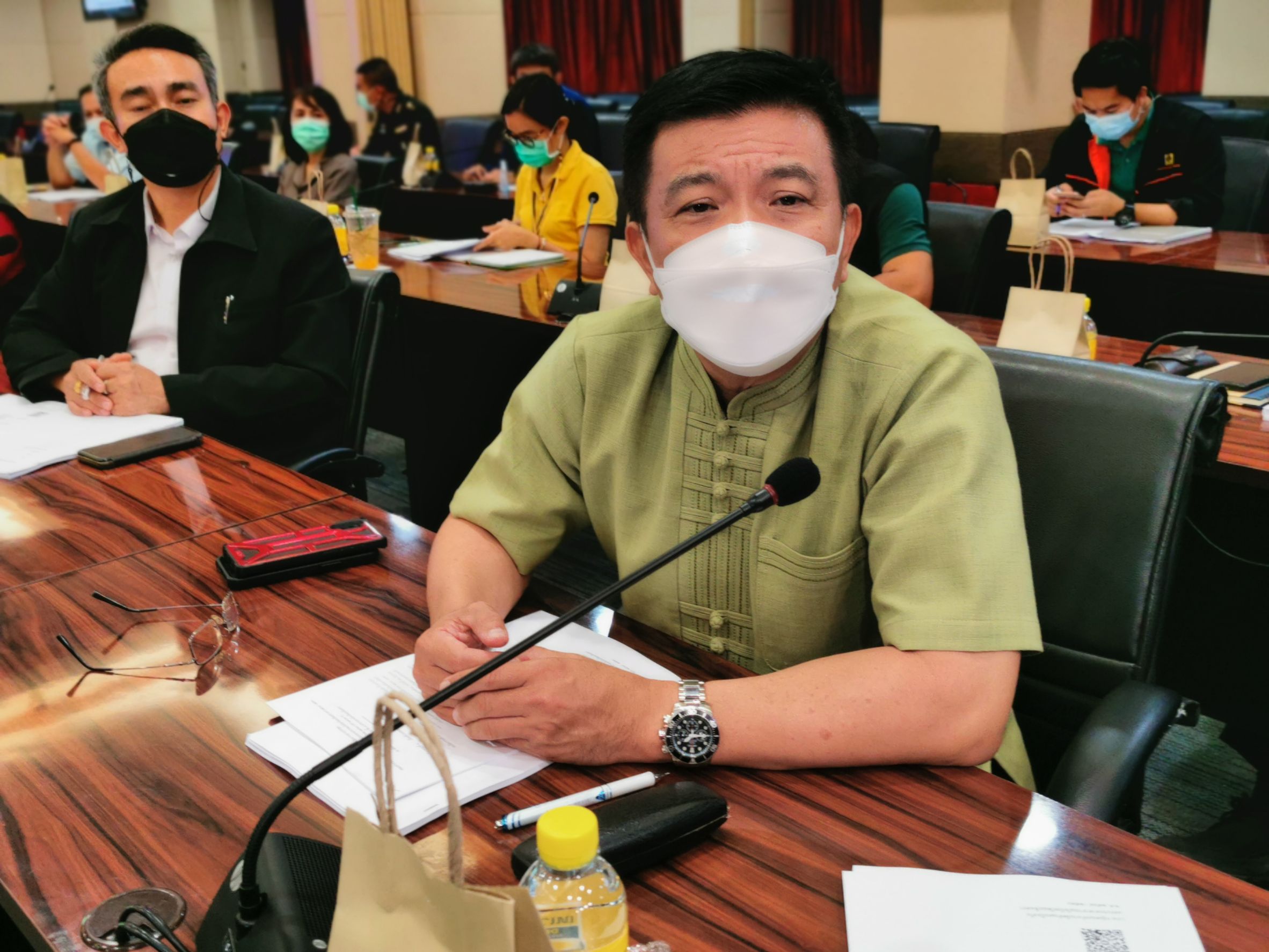 พช. ฉะเชิงเทรา ร่วมประชุมคณะทำงานจัดทำ (ร่าง) แผนการป้องกันและบรรเทาสาธารณภัยจังหวัดฉะเชิงเทรา พ.ศ. 2564 – 2570