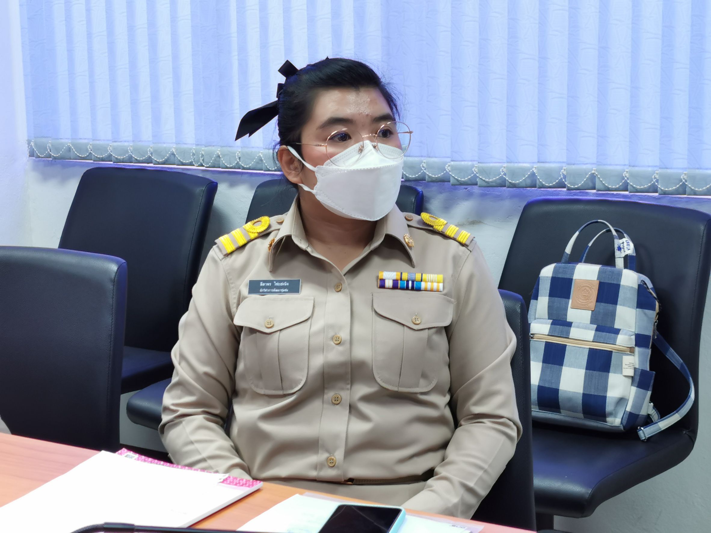 พช. ฉะเชิงเทรา ร่วมประชุมโครงการพัฒนาข้าราชการที่อยู่ระหว่างทดลองปฏิบัติหน้าที่ราชการ หลักสูตรพัฒนากรก่อนประจำการ รุ่นที่ 117 ผ่านระบบการประชุมออนไลน์ระบบ (Zoom Could Meeting)