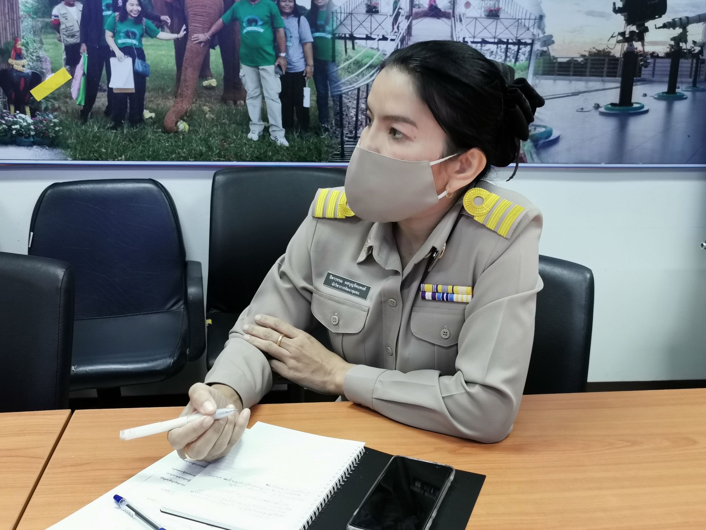 พช. ฉะเชิงเทรา ร่วมประชุมโครงการพัฒนาข้าราชการที่อยู่ระหว่างทดลองปฏิบัติหน้าที่ราชการ หลักสูตรพัฒนากรก่อนประจำการ รุ่นที่ 117 ผ่านระบบการประชุมออนไลน์ระบบ (Zoom Could Meeting)