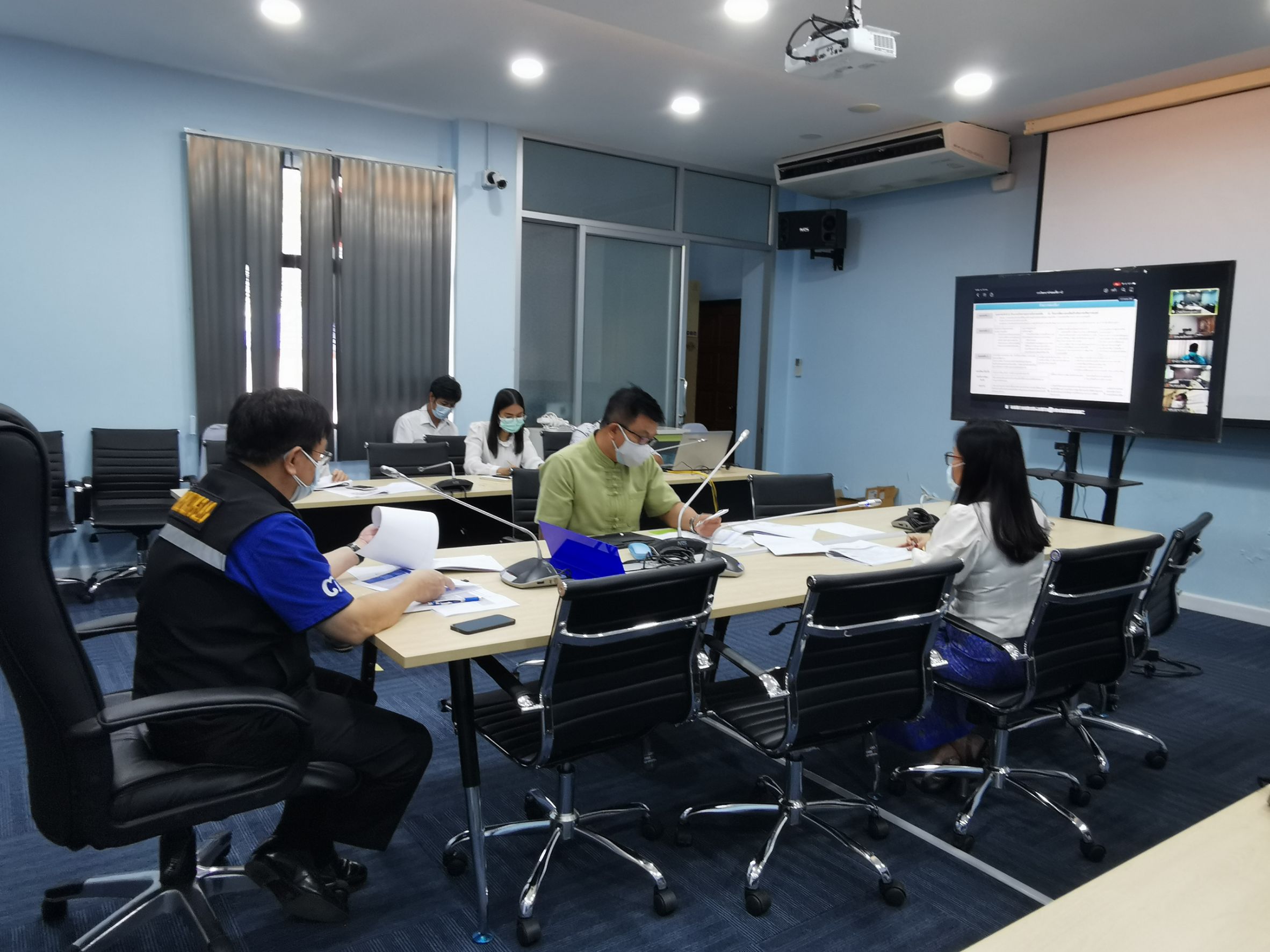 พัฒนาชุมชนจังหวัดฉะเชิงเทรา การจัดทำแผนพัฒนาจังหวัดฉะเชิงเทรา พ.ศ. 2566 – 2570 และแผนปฏิบัติราชการประจำปีงบประมาณ พ.ศ. 2566 มิติด้านการท่องเที่ยว ผ่านระบบการประชุมออนไลน์ระบบ (Zoom Could Meeting)