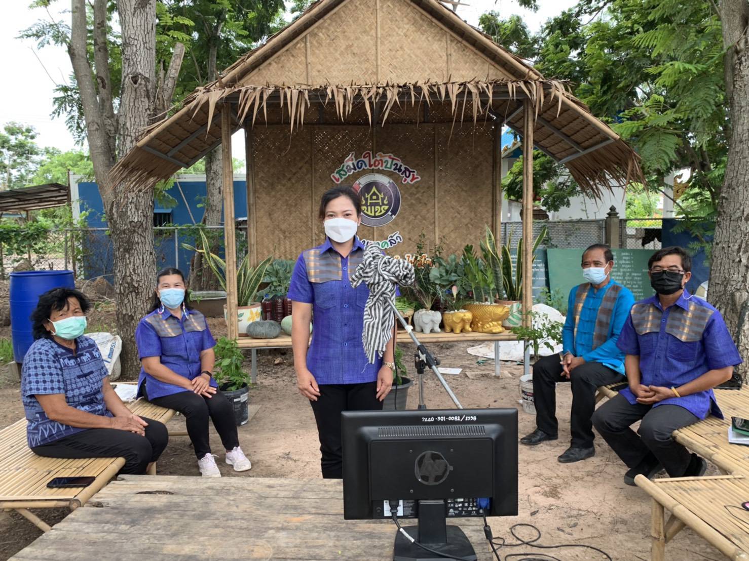 สพอ. บางคล้า รวมประเมินรางวัลคุณภาพการบริหารจัดการภาครัฐ สาขาคุณภาพการบริหารจัดการภาครัฐในพื้นที่ หมวด 6 ด้านกระบวนการคุณภาพ และนวัตกรรม ผ่านระบบZoom Cloud Meetings