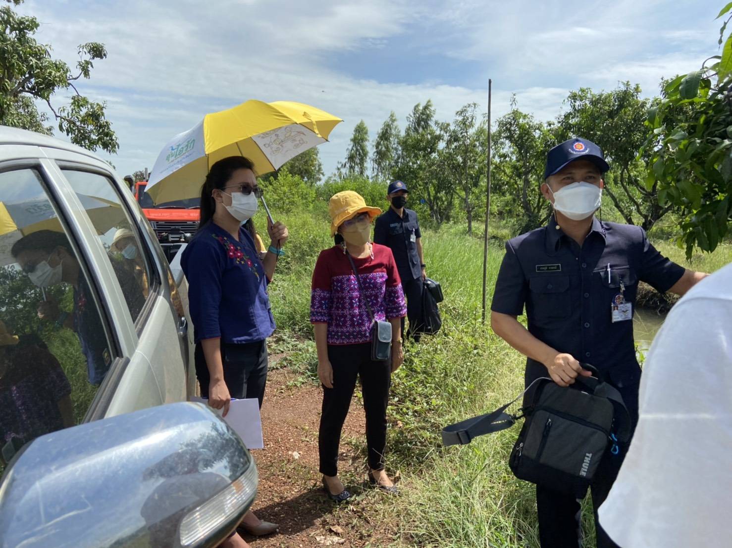 พช.ฉะเชิงเทรา ลงพื้นที่เตรียมความพร้อมการดำเนินงานตามโครงการพัฒนาพื้นที่ต้นแบบการพัฒนาคุณภาพชีวิตตามหลักทฤษฎีใหม่ ประยุกต์สู่ “โคก หนอง นา”