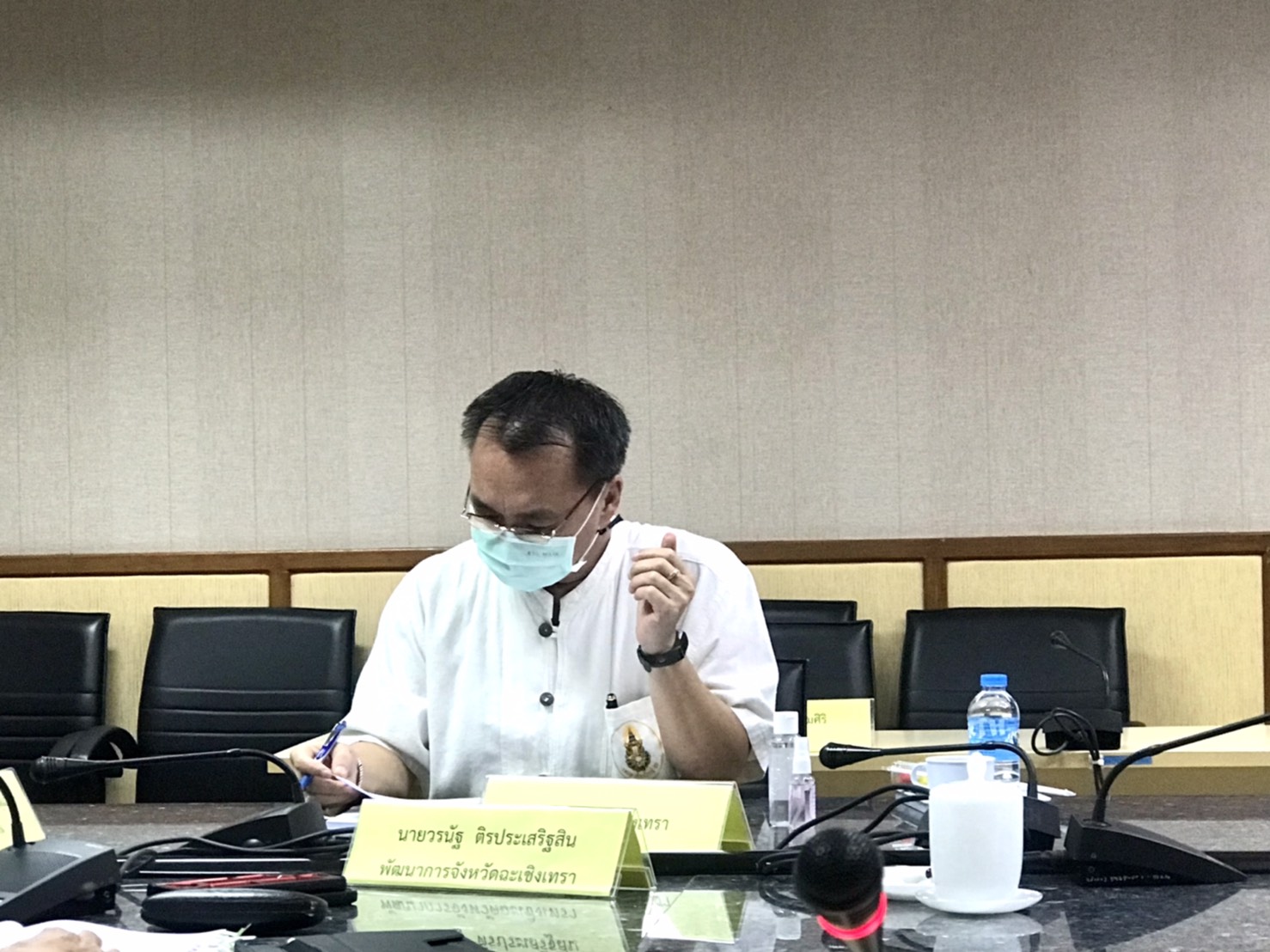 พช.ฉะเชิงเทรา  ประชุมคณะอนุกรรมการบริหารกองทุนพัฒนาบทบาทสตรีระดับ  จังหวัดฉะเชิงเทรา ครั้งที่ 7/2564