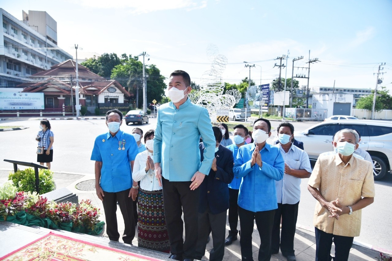 สพจ. ฉะเชิงเทรา ร่วมงานสักการะพระยาศรีสุนทรโวหาร (น้อย อาจารยางกูร) ประจำปี 2564