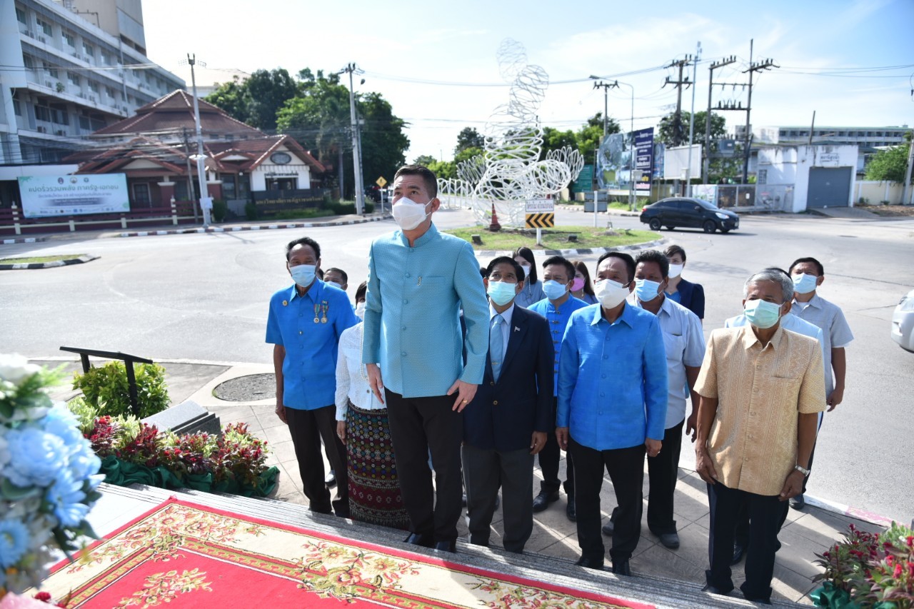 สพจ. ฉะเชิงเทรา ร่วมงานสักการะพระยาศรีสุนทรโวหาร (น้อย อาจารยางกูร) ประจำปี 2564