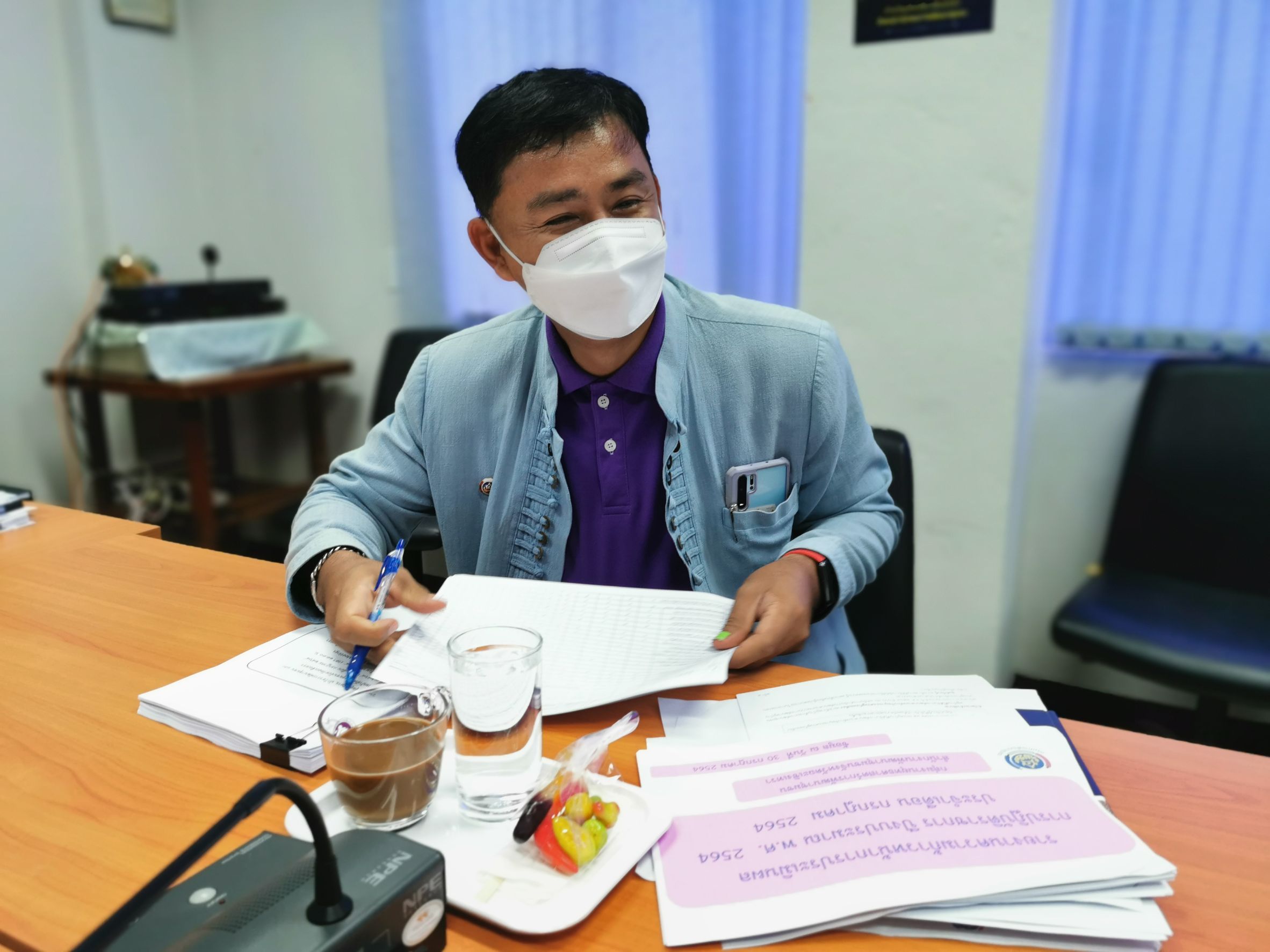 สำนักงานพัฒนาชุมชนจังหวัดฉะเชิงเทรา ประชุมผู้บริหาร นักวิชาการพัฒนาชุมชน และเจ้าหน้าที่พัฒนาชุมชนจังหวัดฉะเชิงเทราประจำเดือน กรกฎาคม 2564 ครั้งที่ 7/2564 ผ่านระบบ Zoom Cloud Meetings