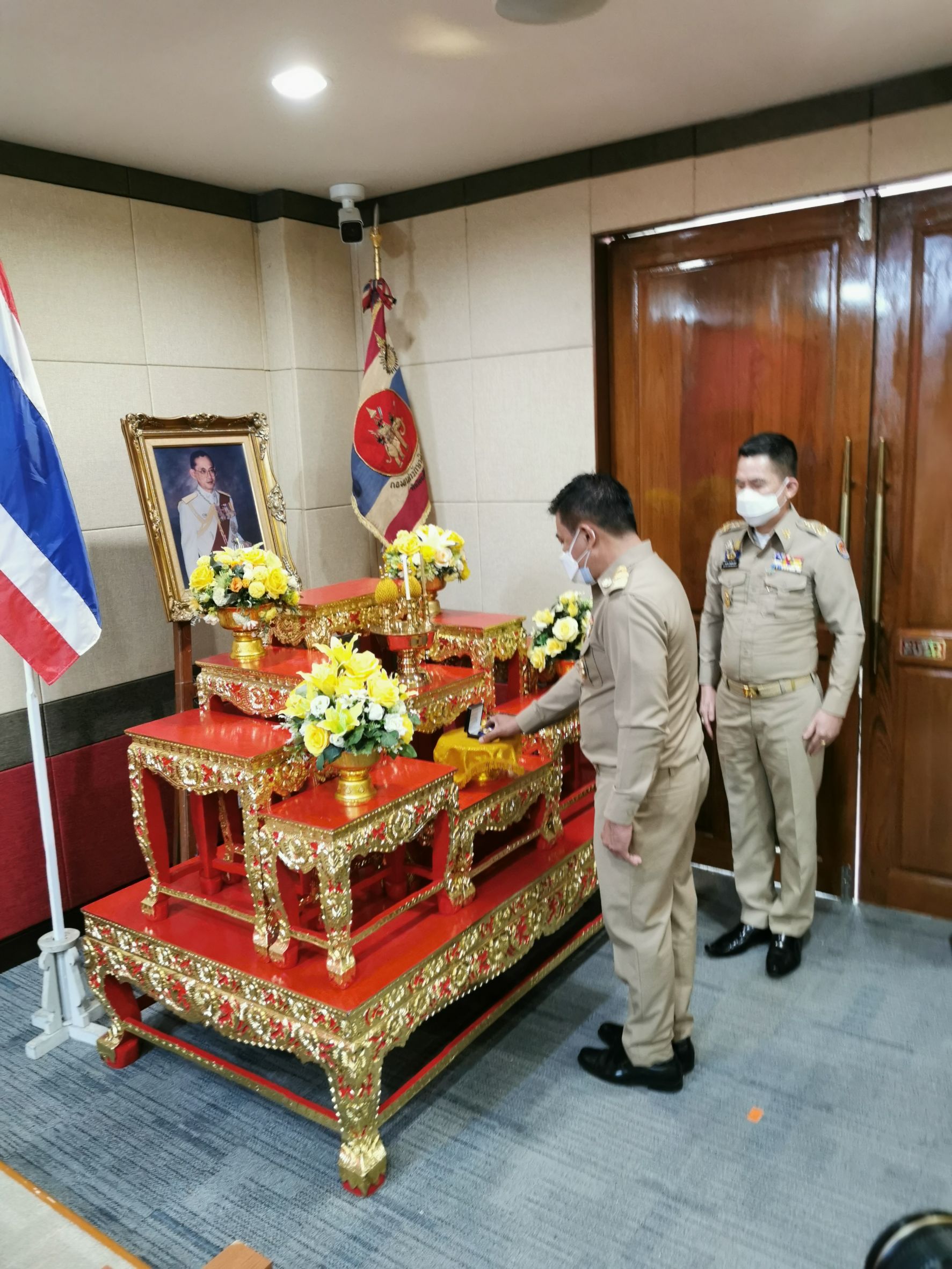 พัฒนาชุมชนจังหวัดฉะเชิงเทรา ร่วมประชุมหัวหน้าส่วนราชการจังหวัดฉะเชิงเทรา ครั้งที่ 8/2564