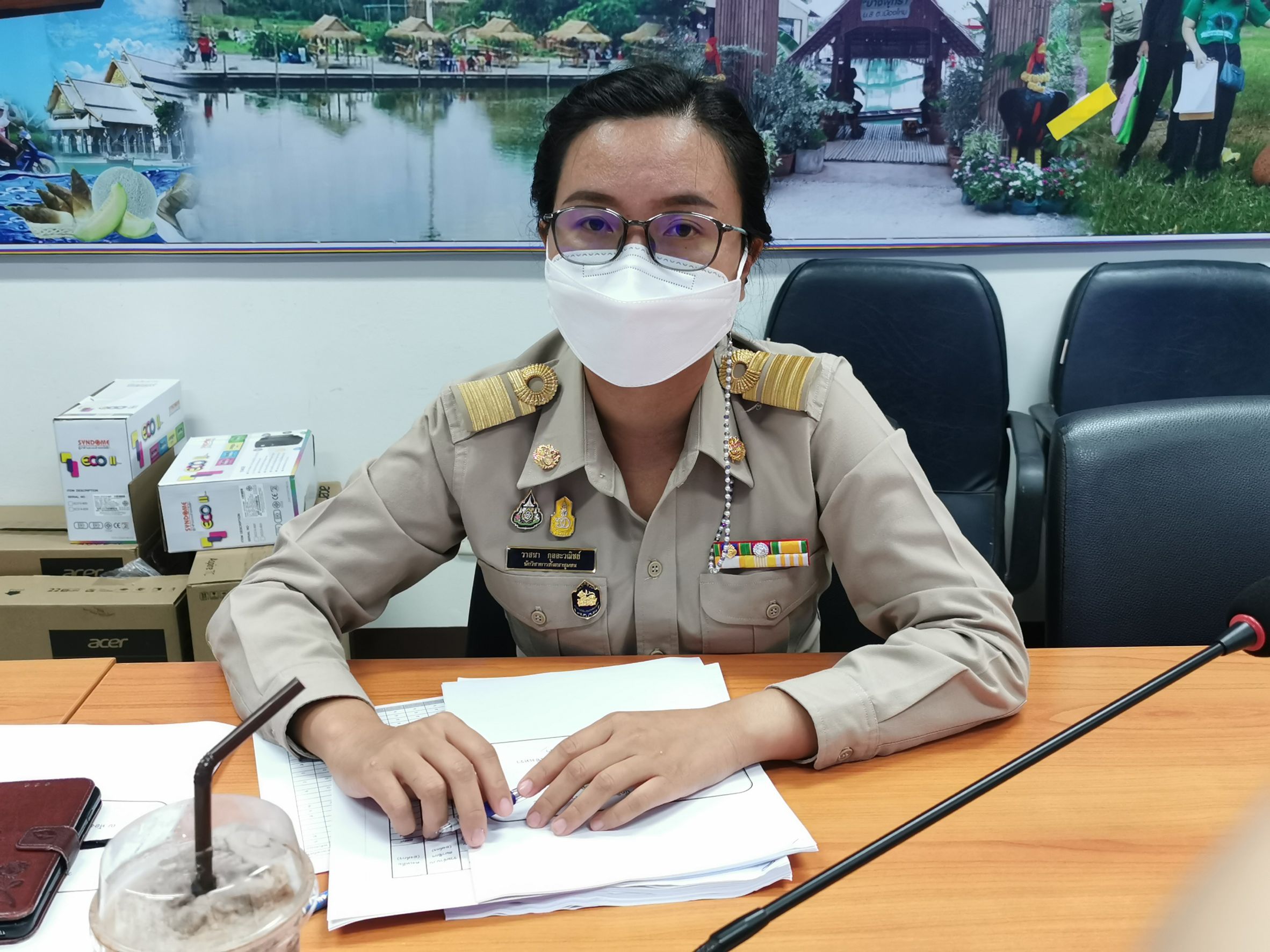 พัฒนาชุมชนจังหวัดฉะเชิงเทรา ประชุมผู้บริหาร นักวิชาการพัฒนาชุมชน และเจ้าหน้าที่พัฒนาชุมชนจังหวัดฉะเชิงเทรา ครั้งที่ 8/2564 ผ่านระบบ Zoom Cloud Meeting