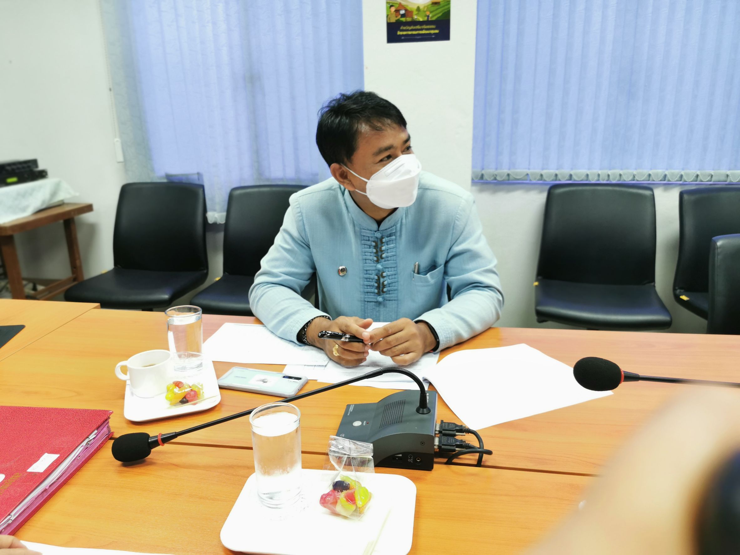 พัฒนาชุมชนจังหวัดฉะเชิงเทรา ประชุมผู้บริหาร นักวิชาการพัฒนาชุมชน และเจ้าหน้าที่พัฒนาชุมชนจังหวัดฉะเชิงเทรา ครั้งที่ 8/2564 ผ่านระบบ Zoom Cloud Meeting