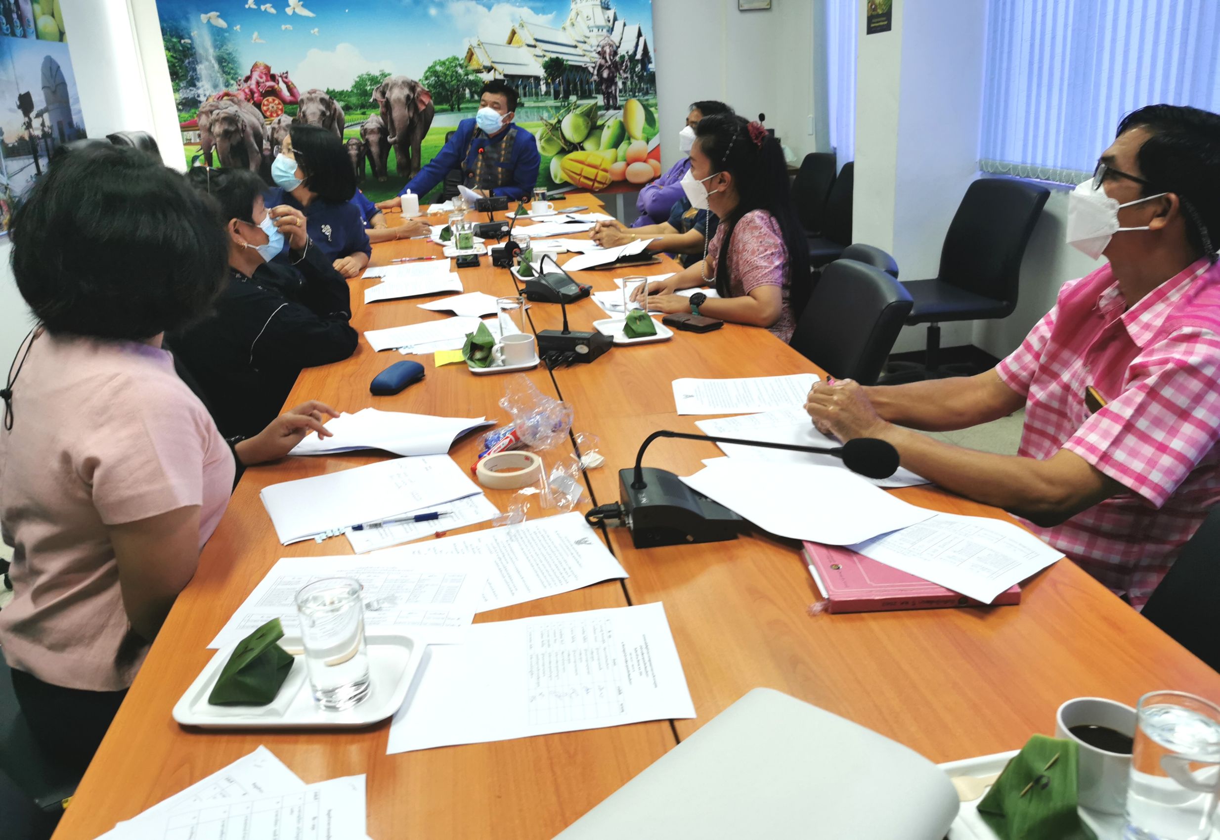 พัฒนาชุมชนจังหวัดฉะเชิงเทรา ประชุมคณะกรรมการบริหารงานบุคคลสำนักงานพัฒนาชุมชนจังหวัดฉะเชิงเทรา