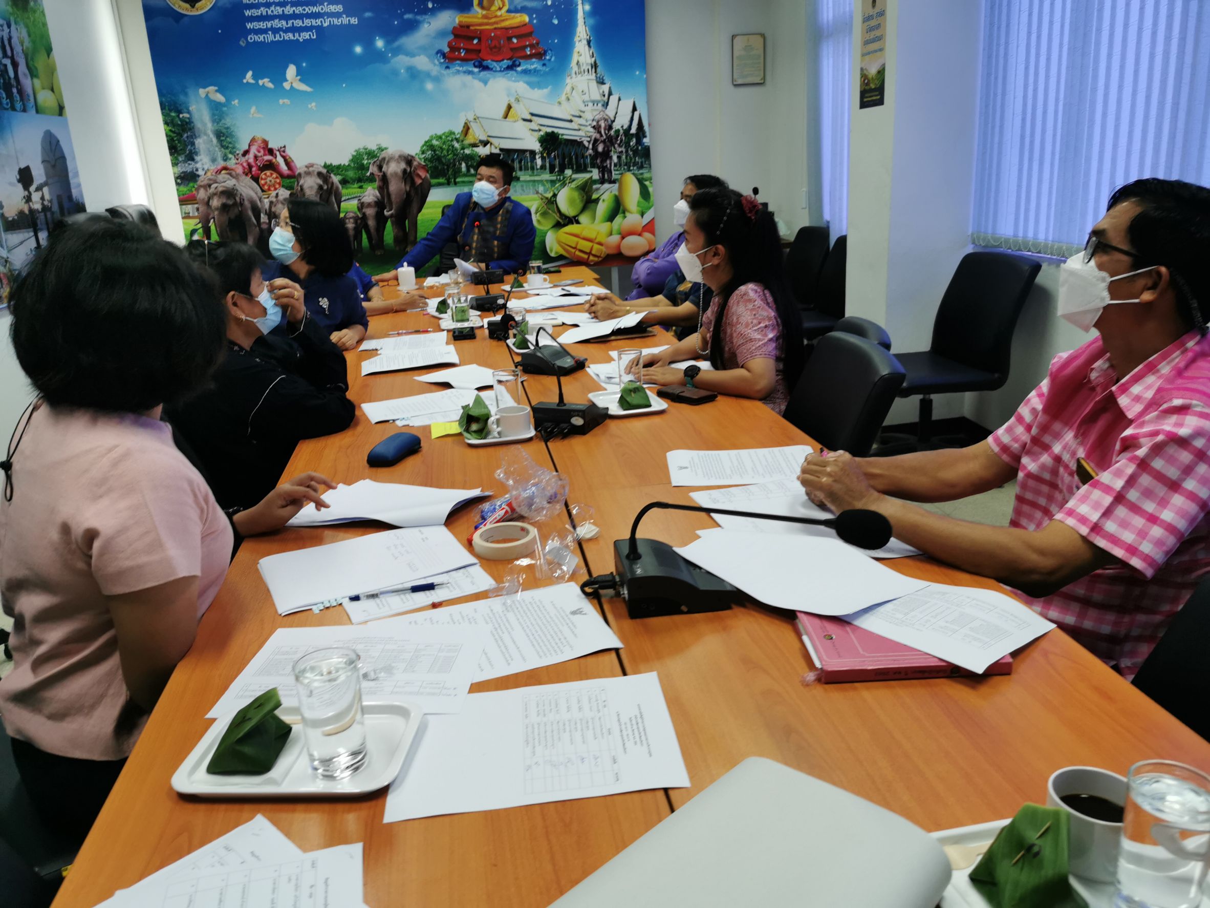 พัฒนาชุมชนจังหวัดฉะเชิงเทรา ประชุมคณะกรรมการบริหารงานบุคคลสำนักงานพัฒนาชุมชนจังหวัดฉะเชิงเทรา